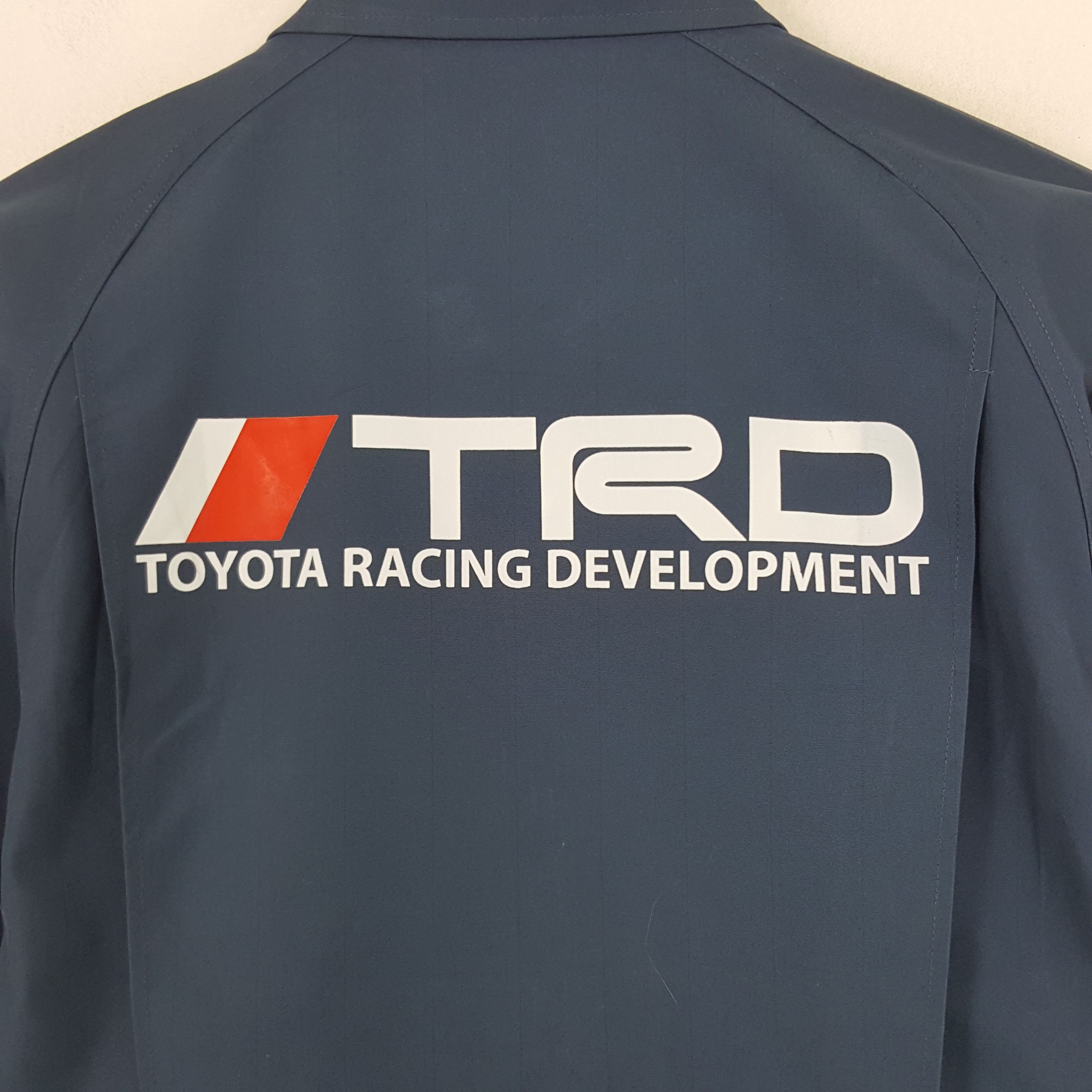 Japanese Brand × Vintage Vintage Toyota Racing Development Custom Art Worker Jacket Size US M / EU 48-50 / 2 - 2 Thumbnail