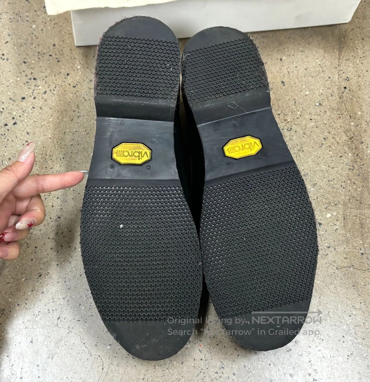 Visvim Visvim FABRO FOLK Loafers in Black. Size US 12 / EU 45 - 7 Thumbnail