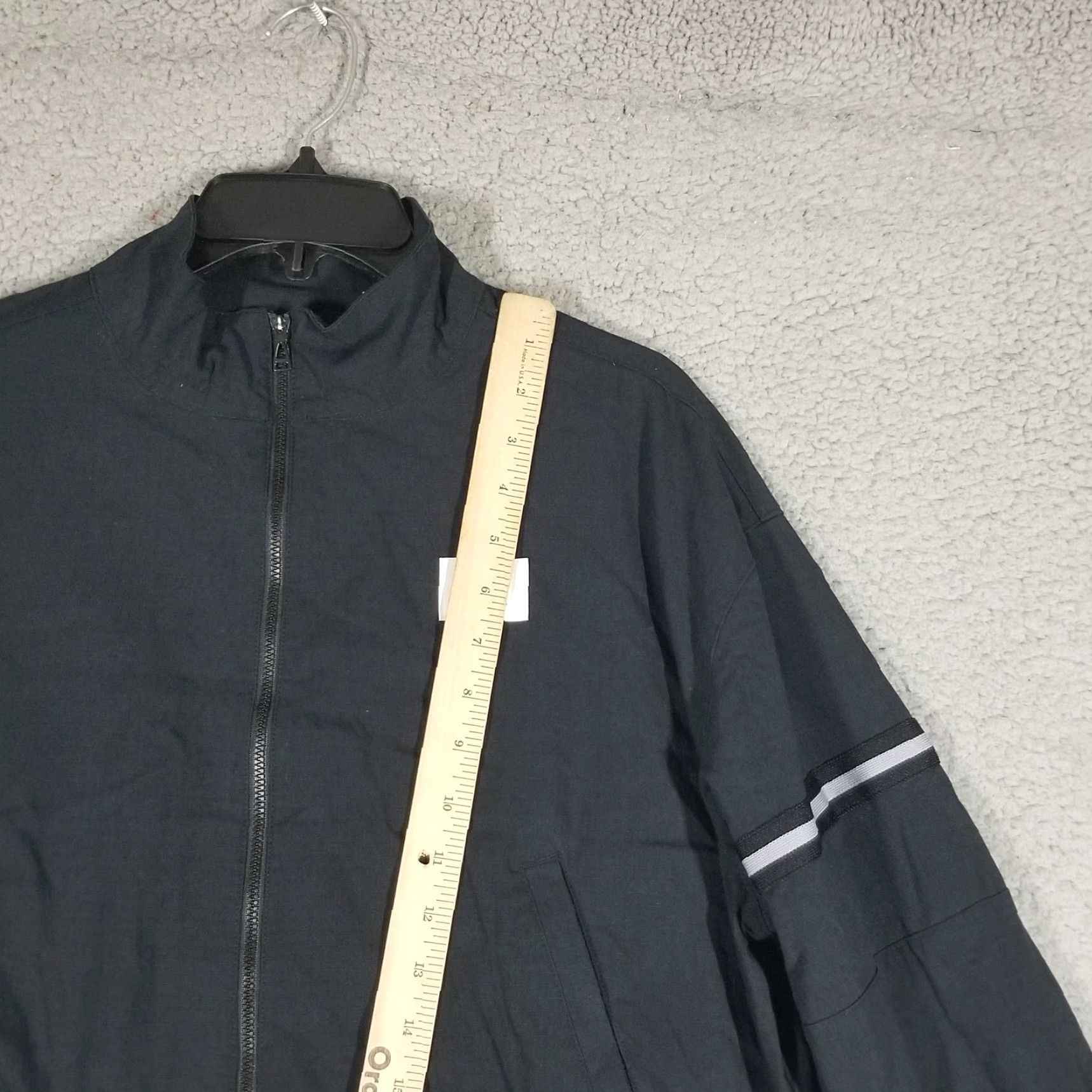 Jordan Brand Jordan Jacket Woman Medium Black Flight Cropped Track Woven Full Zip DQ4625-010 Size US M / EU 48-50 / 2 - 4 Thumbnail