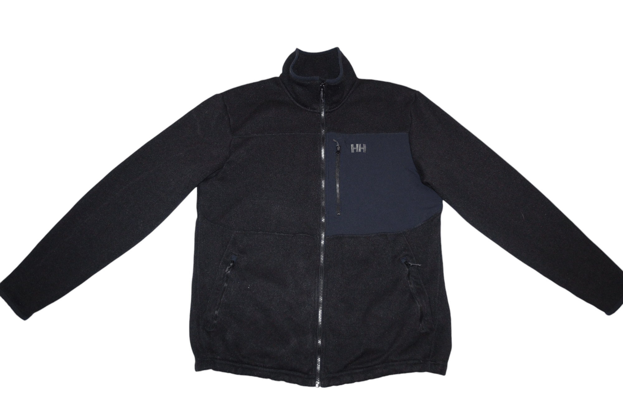 Helly Hansen Helly Hansen Full Zip Rib Knit Lining Fleece Jacket Size US XL / EU 56 / 4 - 4 Thumbnail