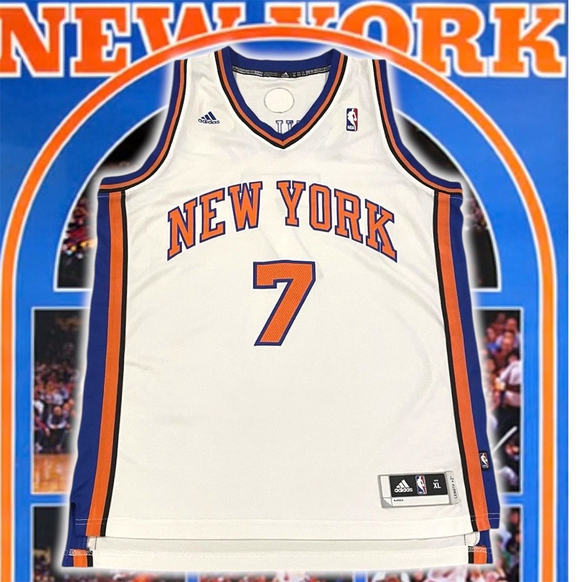 Adidas × NBA Carmelo Anthony New York Knicks Jersey Size US M / EU 48-50 / 2 - 1 Thumbnail