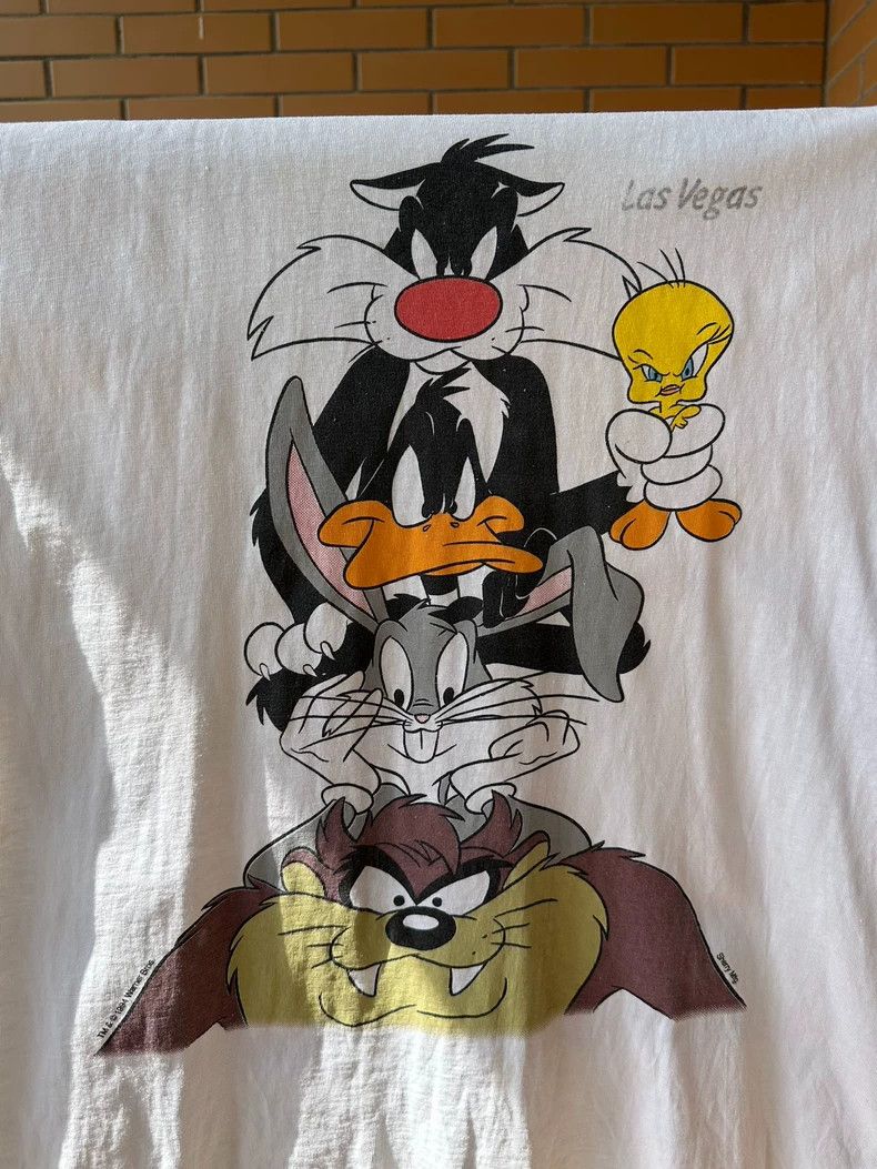 Vintage VintageTee 1994 Warner Bros Cartoon Tweety 2505-Nextarrow Size US L / EU 52-54 / 3 - 4 Thumbnail