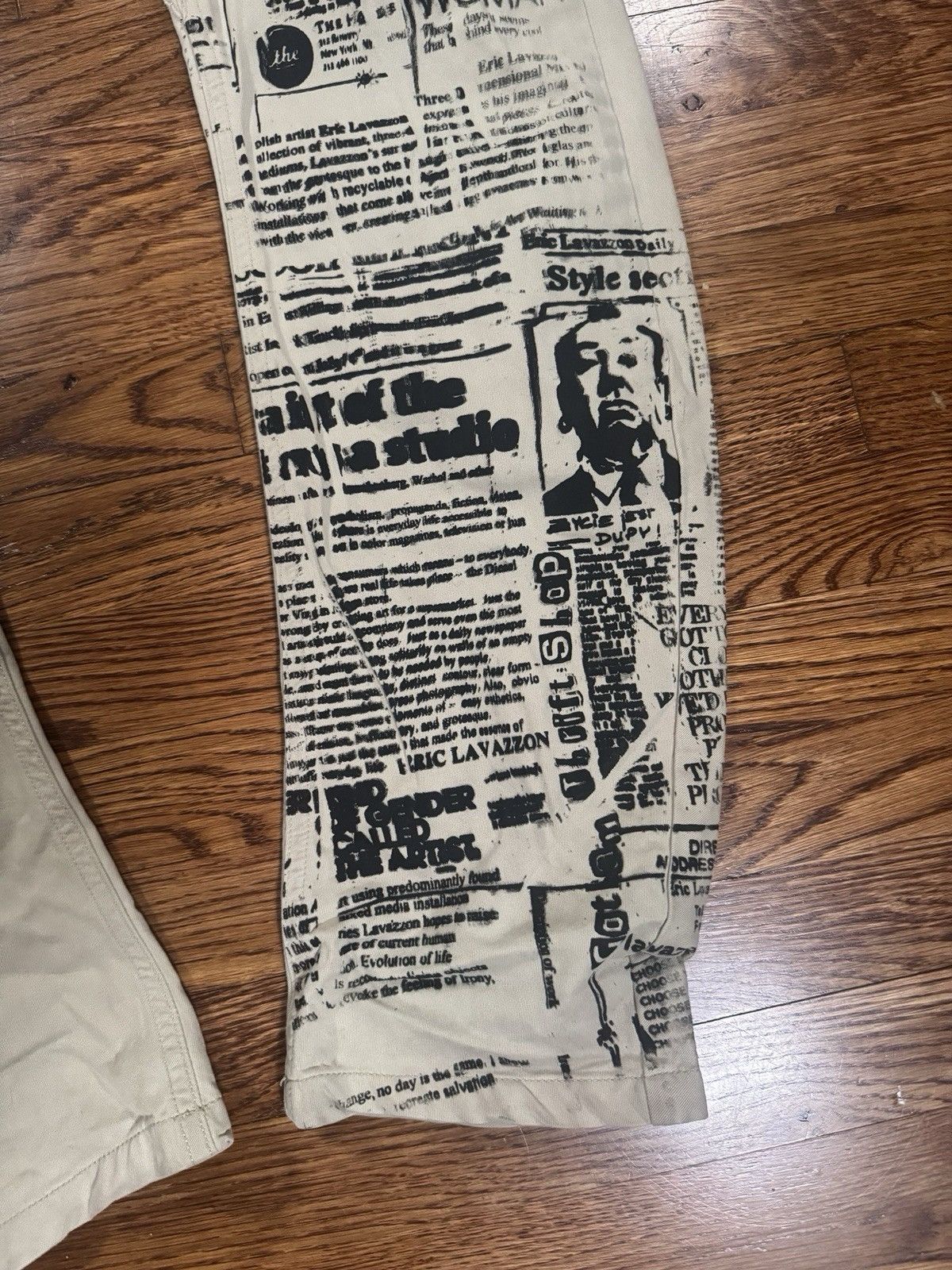 Other Men’s Humor Jimi Hendrix Lavazzon Buckleback Pants Size 29 Size US 29 - 2 Thumbnail
