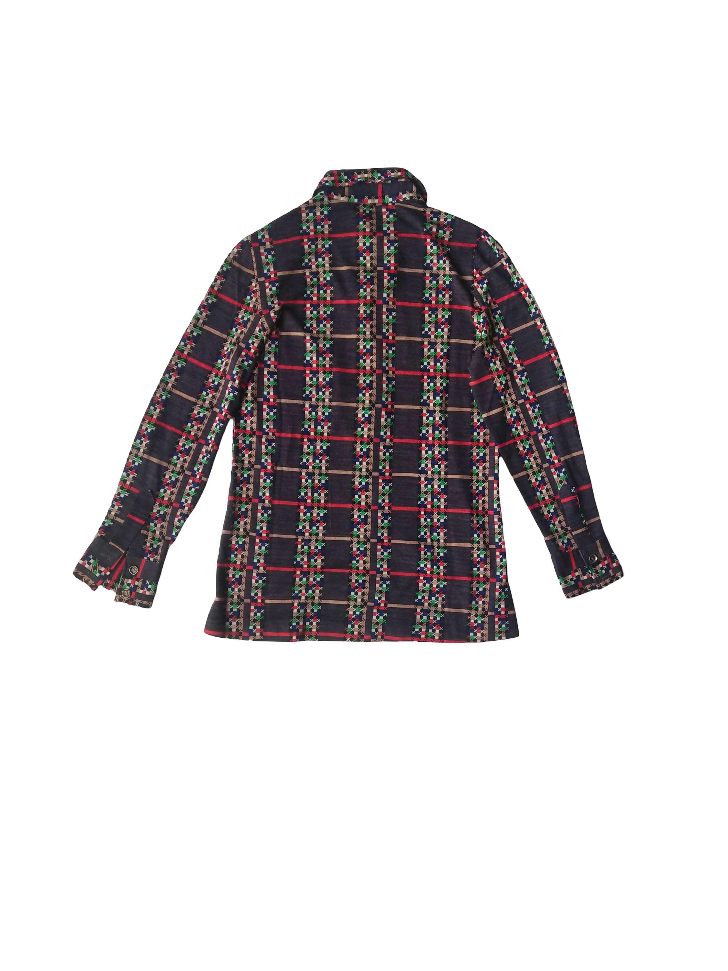 Vintage Vintage 90s Rossella Plaid Button Up Shirt Japan Size S / US 4 / IT 40 - 4 Thumbnail