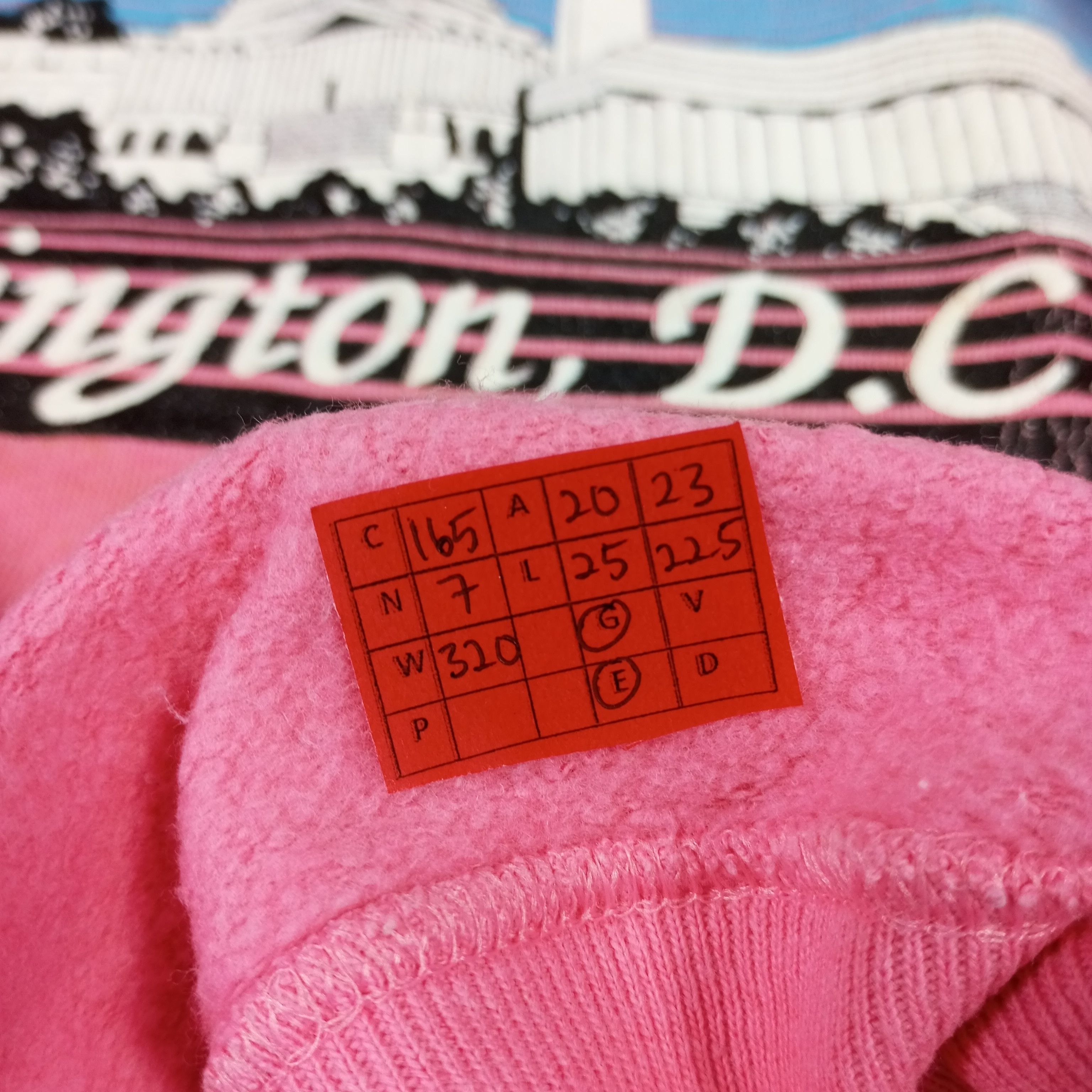 Vintage Washington DC Streetwear Style Sweatshirt Size US S / EU 44-46 / 1 - 9 Thumbnail