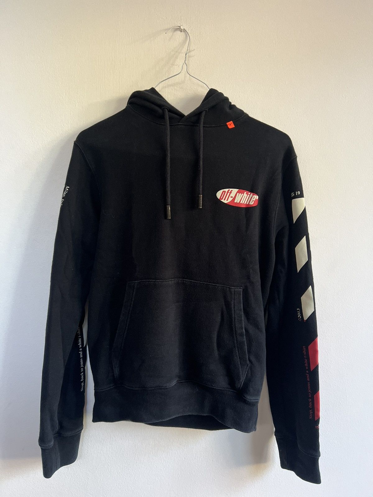 Off-White Off white split logo Hoodie Size US S / EU 44-46 / 1 - 3 Thumbnail
