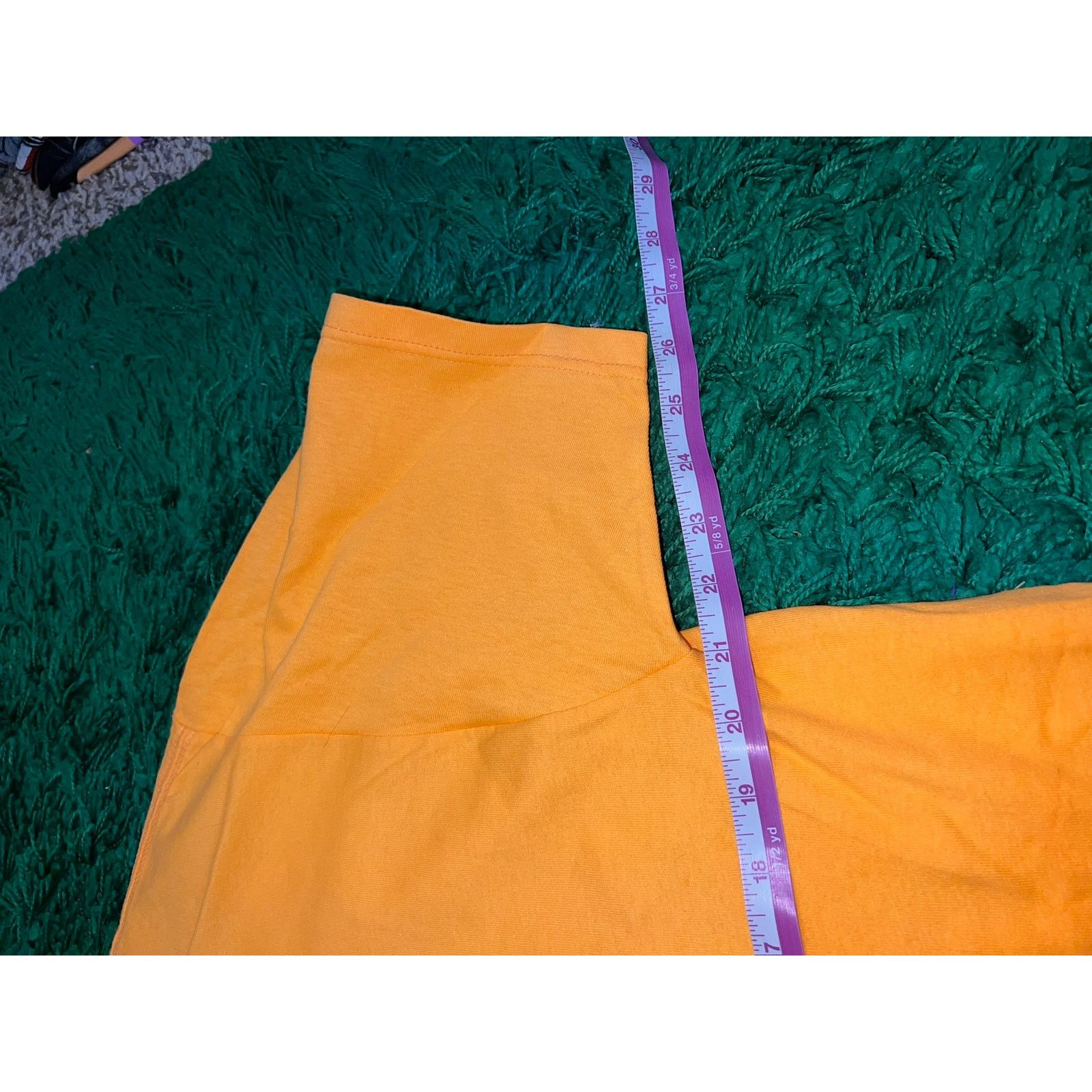 Jerzees 90s MT Montana Glitzy Mountain Orange Shirt VTG 1990s Large Size US L / EU 52-54 / 3 - 8 Thumbnail