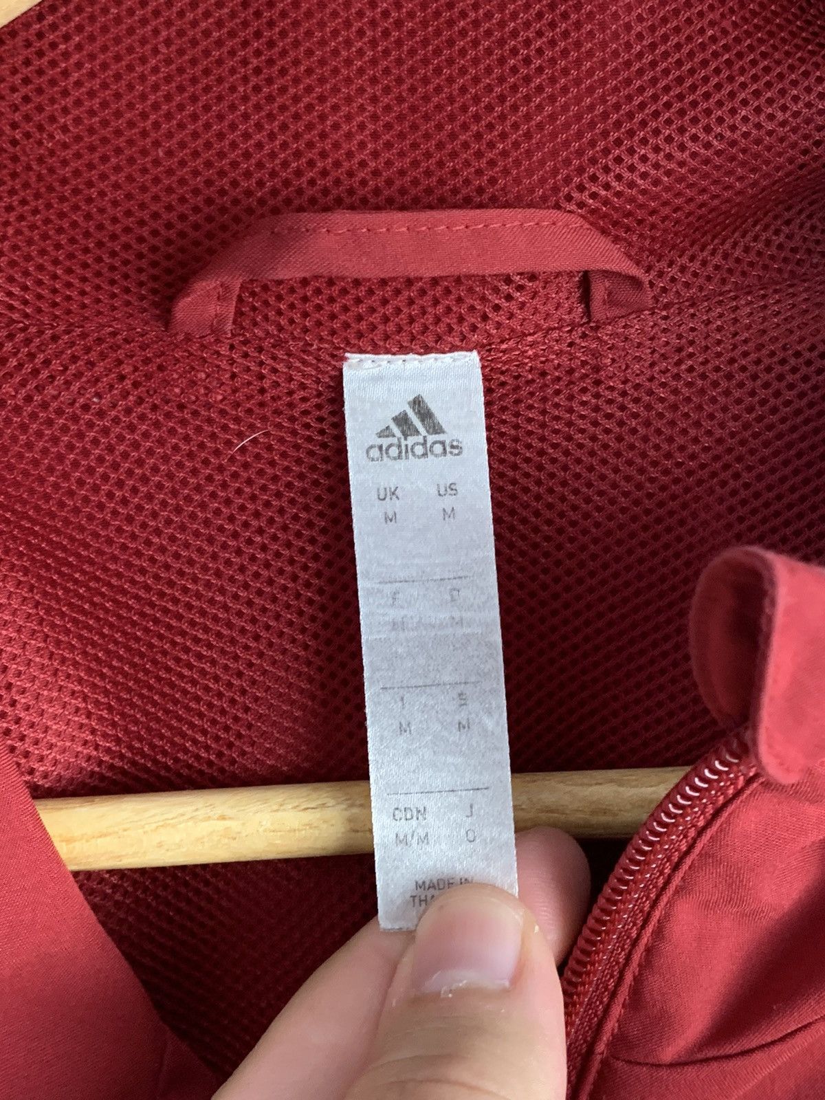 Adidas Arsenal Adidas Jacket Light Red Jacket Arsenal Size:M Size US M / EU 48-50 / 2 - 5 Thumbnail
