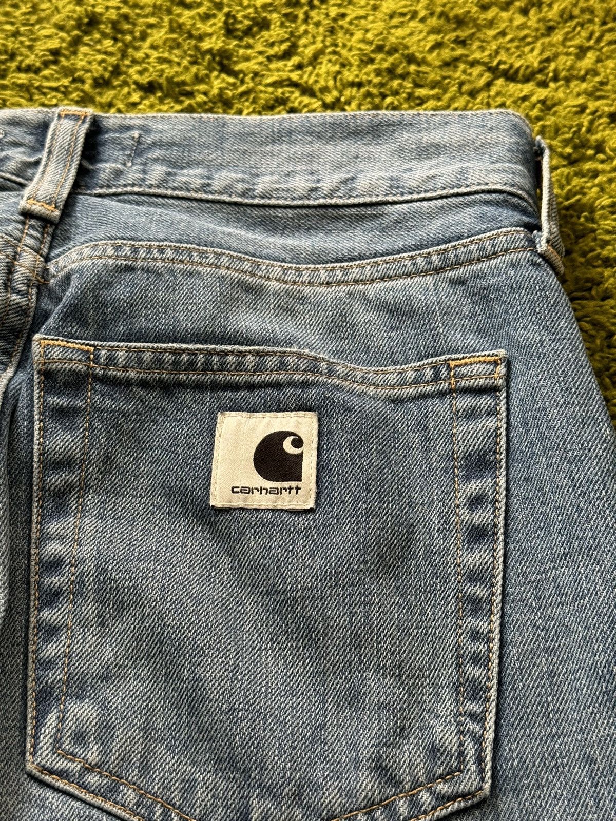 Carhartt × Carhartt Wip Carhartt WIP wide leg palazzo denim pants jeans Size 27" / US 4 / IT 40 - 9 Thumbnail