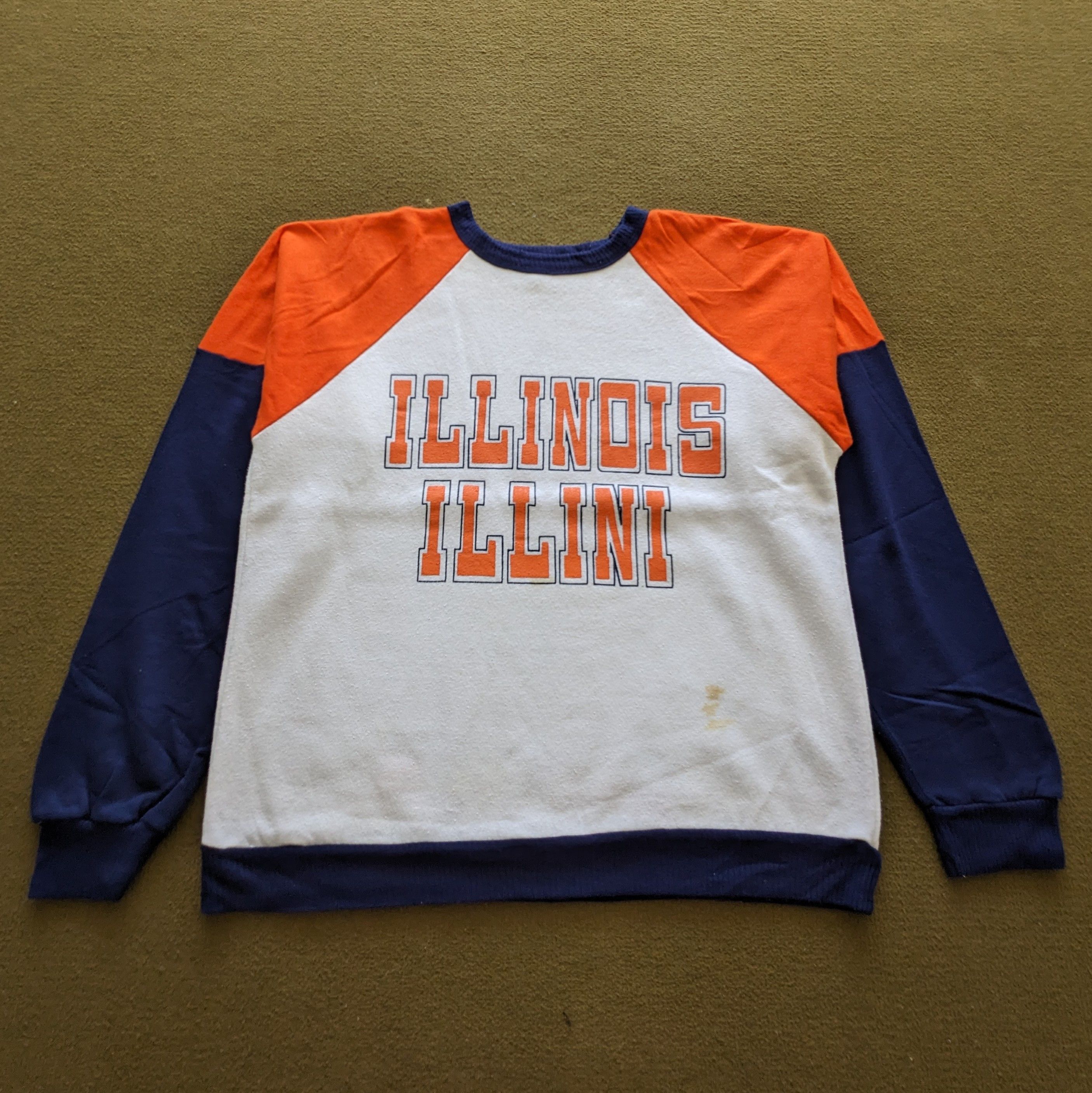 Vintage Vintage ILLINOIS ILLINI American Sports Sweatshirt Size US M / EU 48-50 / 2 - 1 Thumbnail