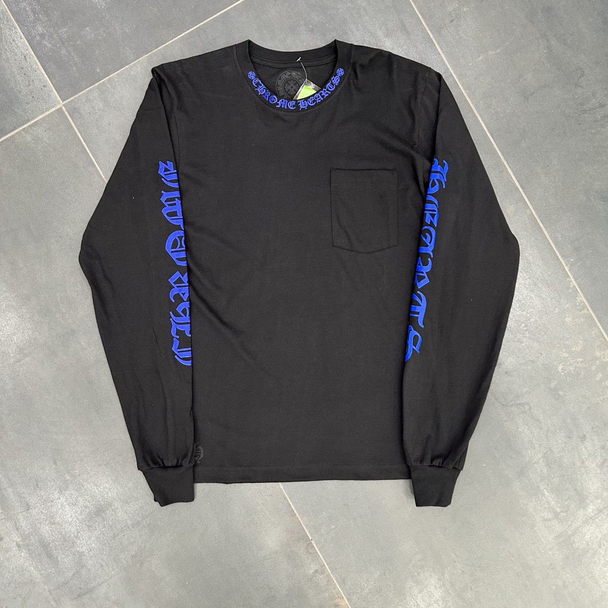 #68825 Chrome Hearts “1988” Long Sleeve (Black/Blue)