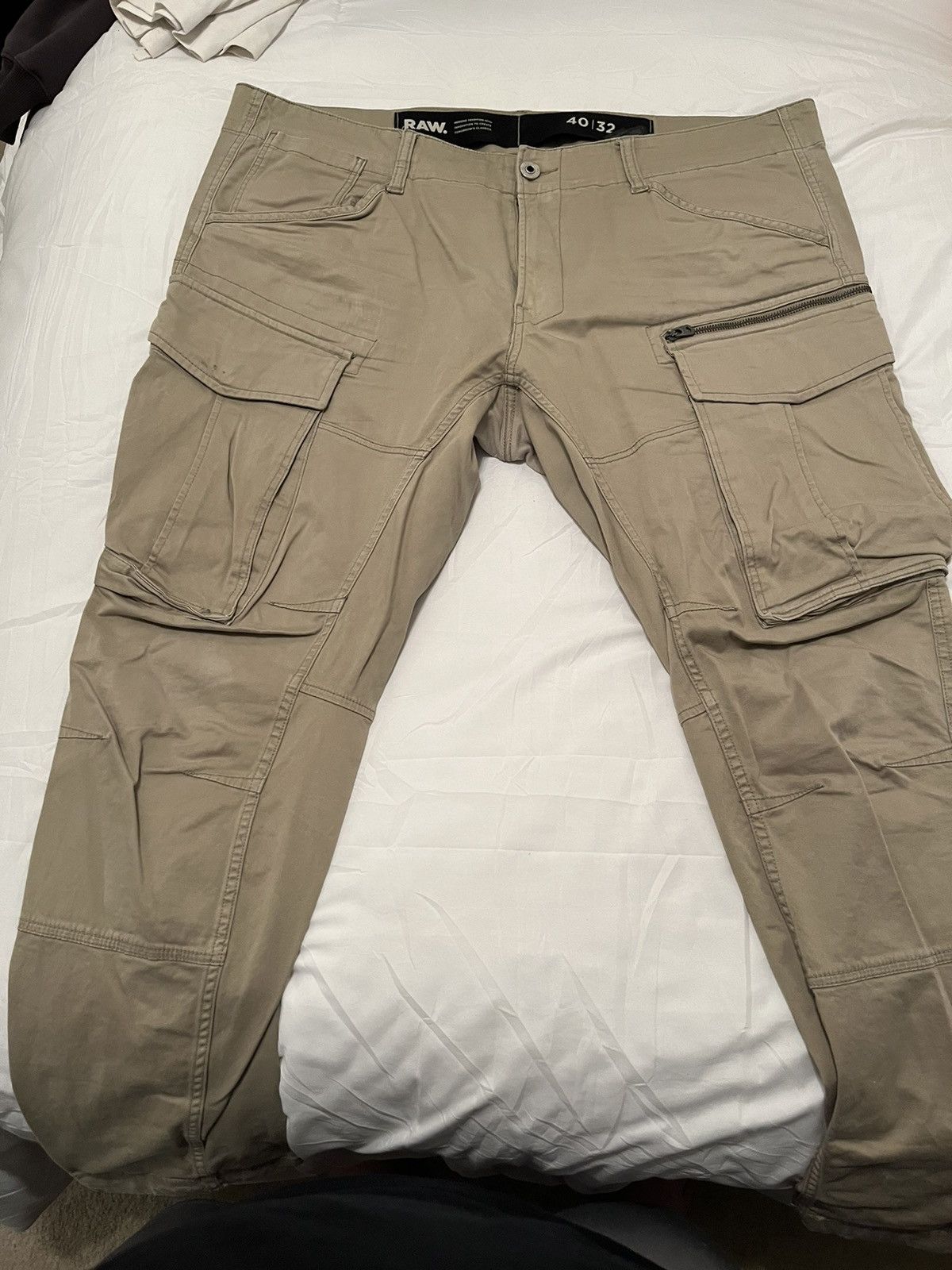 G-Star G-star RAW cargo khaki pants Size US 40 / EU 56 - 1 Thumbnail