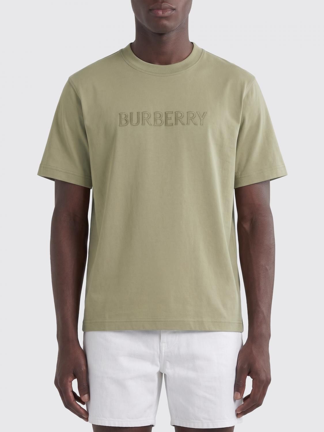 Burberry Burberry T-Shirt Men Beige Size US L / EU 52-54 / 3 - 1 Thumbnail