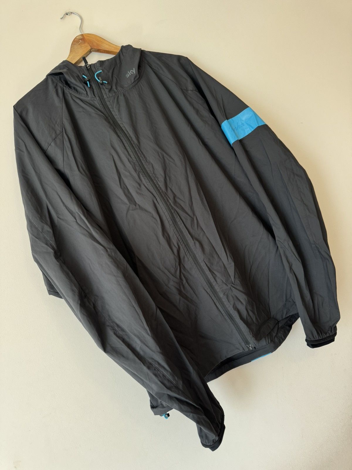 Rapha Rapha Spray Jacket Team Sky Light Cycling Jacket Size US XXL / EU 58 / 5 - 4 Thumbnail