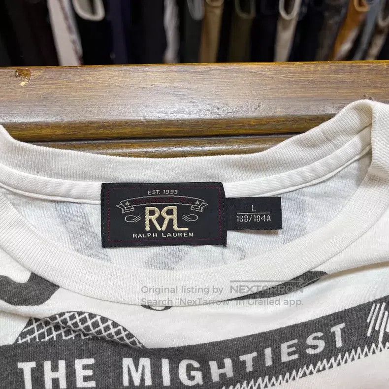 RRL Ralph Lauren RRL Ralph Lauren Rare short sleeved T-shirt Size US L / EU 52-54 / 3 - 3 Thumbnail
