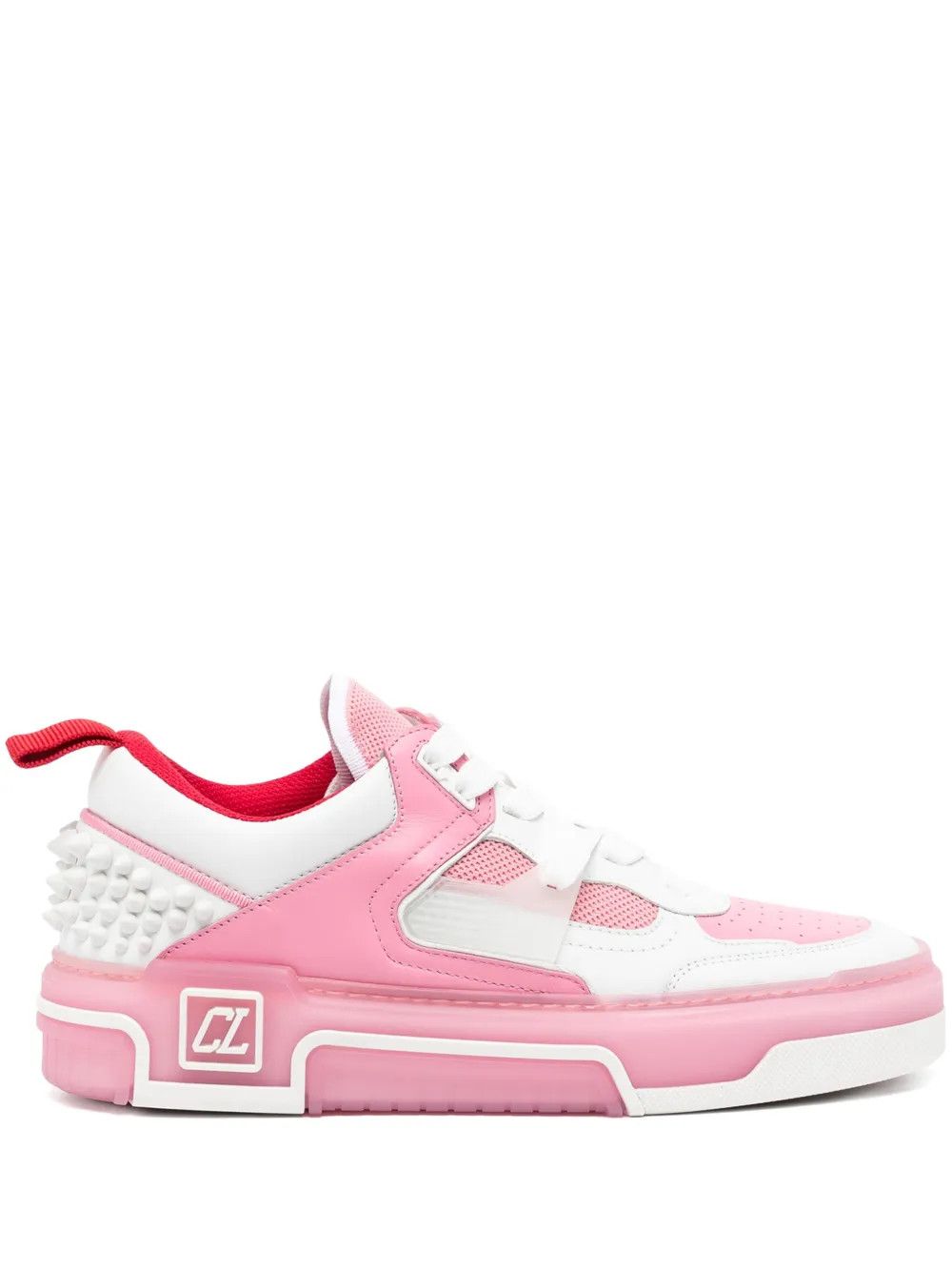 Christian Louboutin o1bcso1str0825 Astroloubi Sneakers in Pink/Off White Size US 9 / IT 39 - 1 Thumbnail