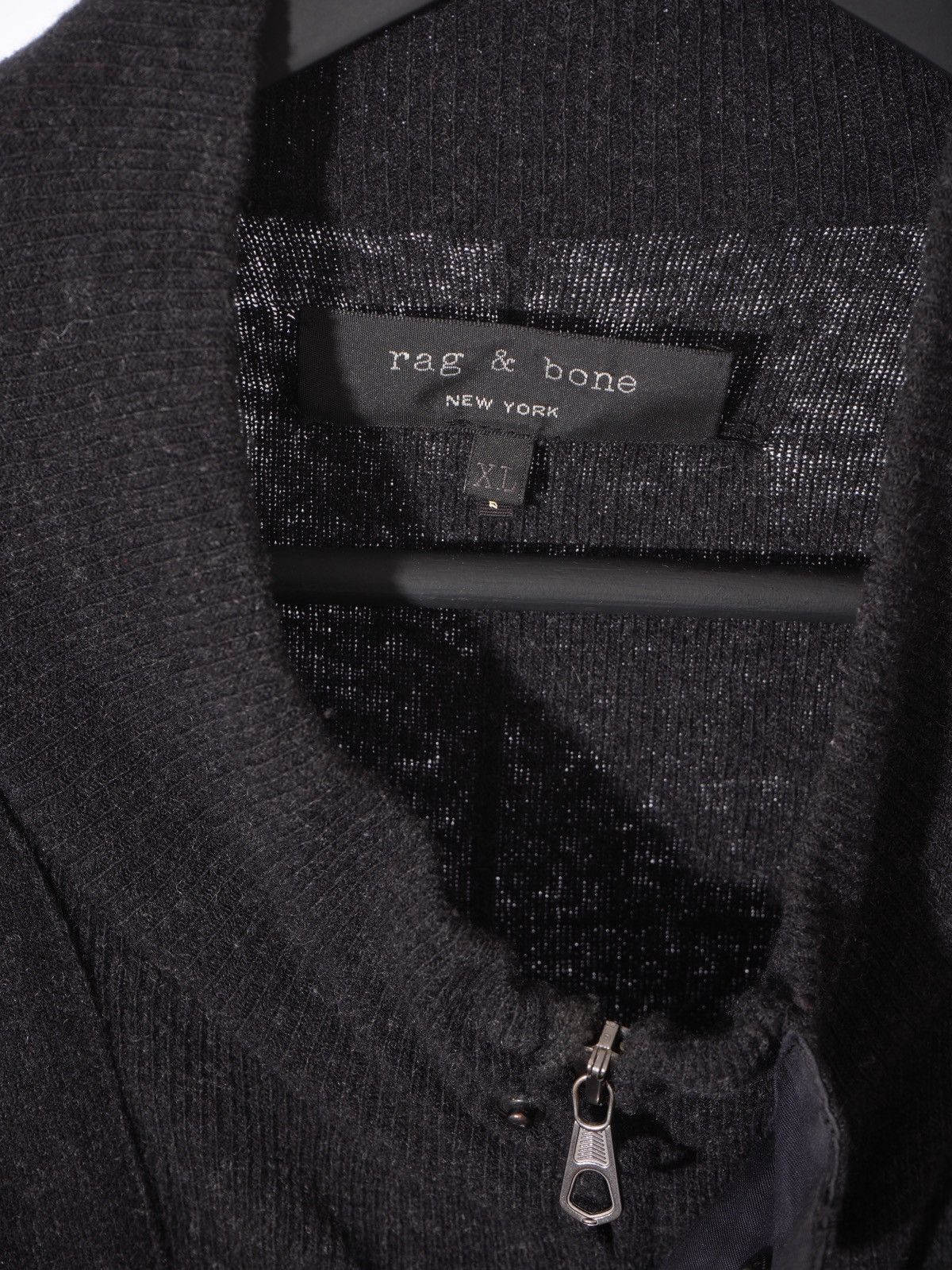 Rag & Bone Rag Bone zip wool sweater sz XL Size US XL / EU 56 / 4 - 2 Thumbnail