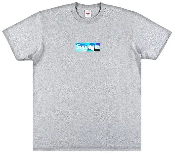 Supreme SEALED Supreme x Emilio Pucci Box Logo Bogo Tee Blue Size US S / EU 44-46 / 1 - 1 Thumbnail