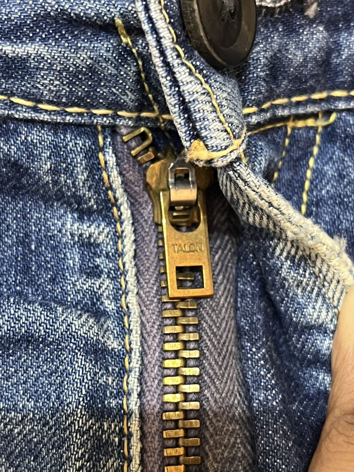 Beauty Beast × Japanese Brand Vintage Japanese Brand Selvedge Mudwash Distressed Denim Size US 31 - 8 Thumbnail