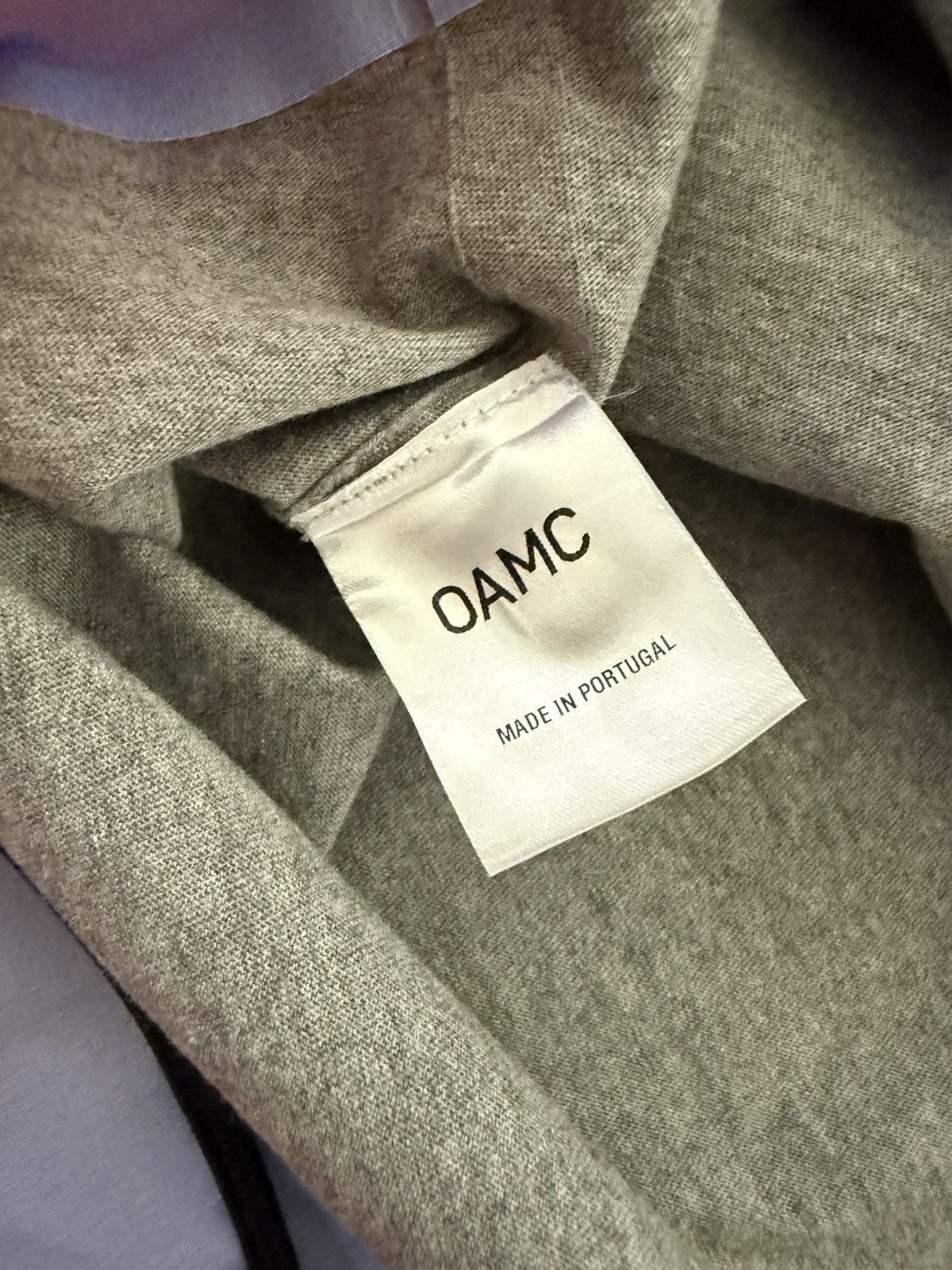 OAMC OAMC Grey Fishtail T-Shirt Size XL Size US XL / EU 56 / 4 - 5 Thumbnail