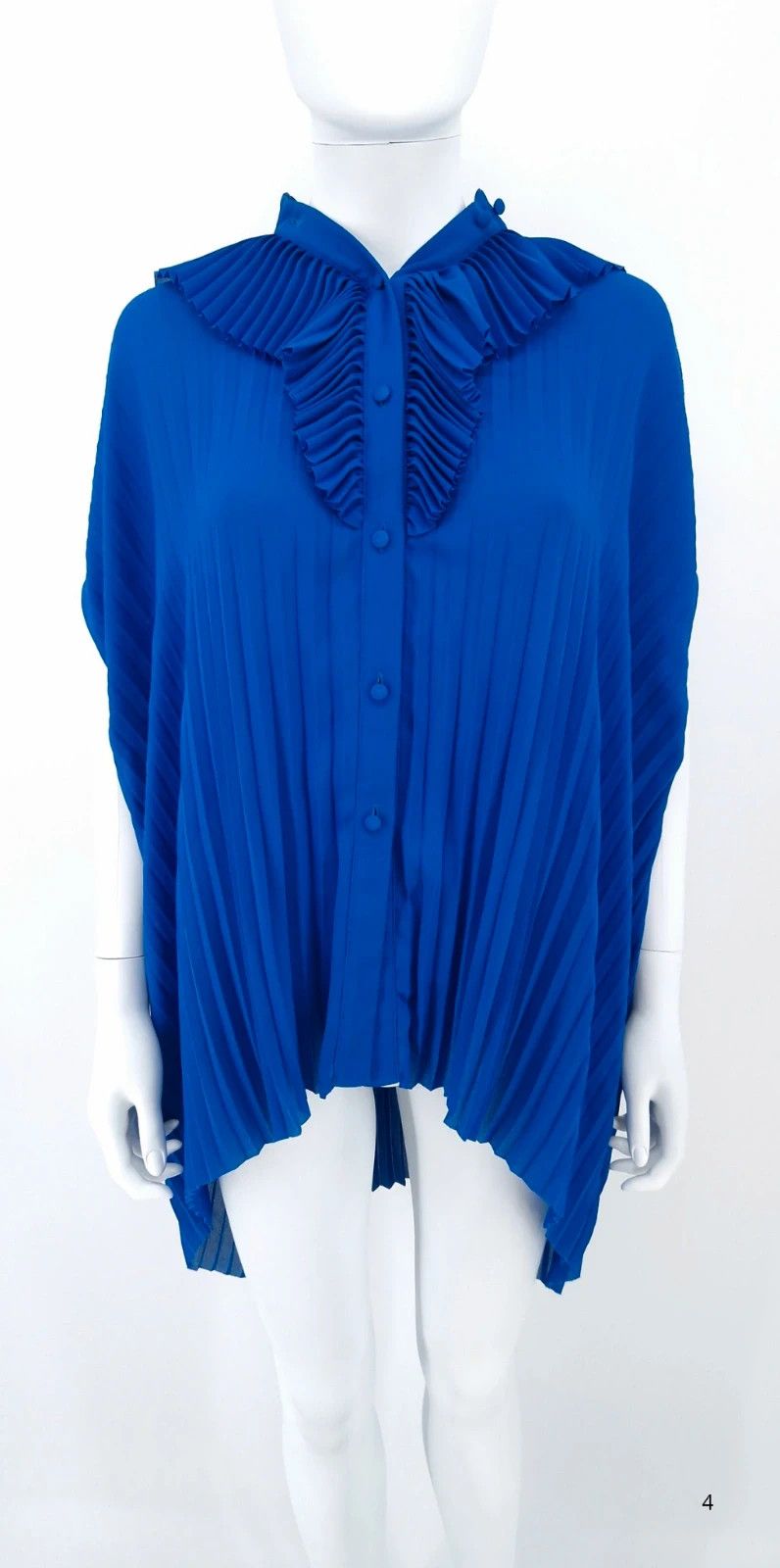 Balenciaga Balenci Oversized Pleated Victorian Shirt Size XS / US 0-2 / IT 36-38 - 9 Thumbnail