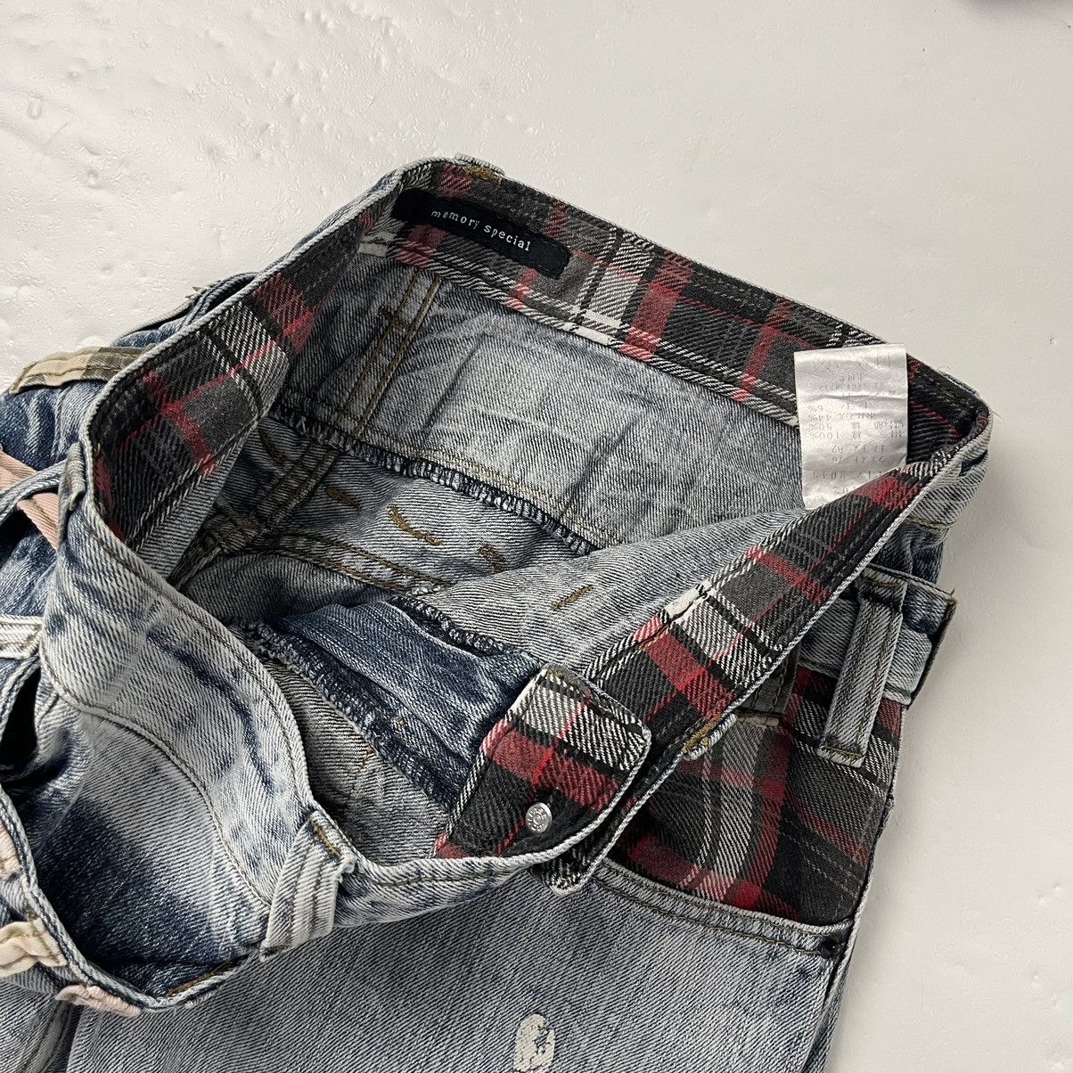 Hysteric Glamour × Japanese Brand Japanese memory special Double Waist distressed Size US 30 / EU 46 - 5 Thumbnail