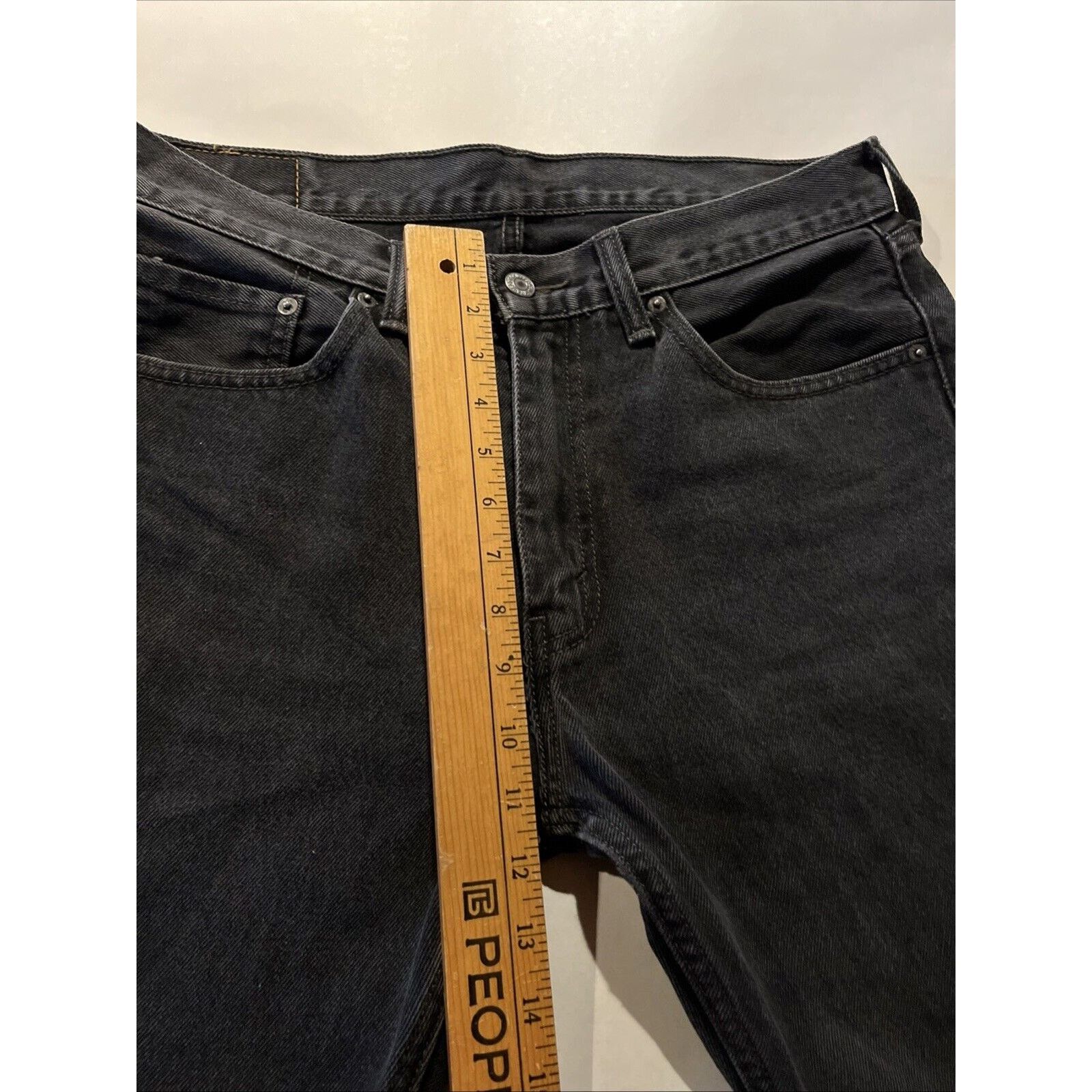 Levi's Levi’s 505 Jeans Men’s 34x32 Regular Straight Denim Black Size US 34 / EU 50 - 9 Thumbnail