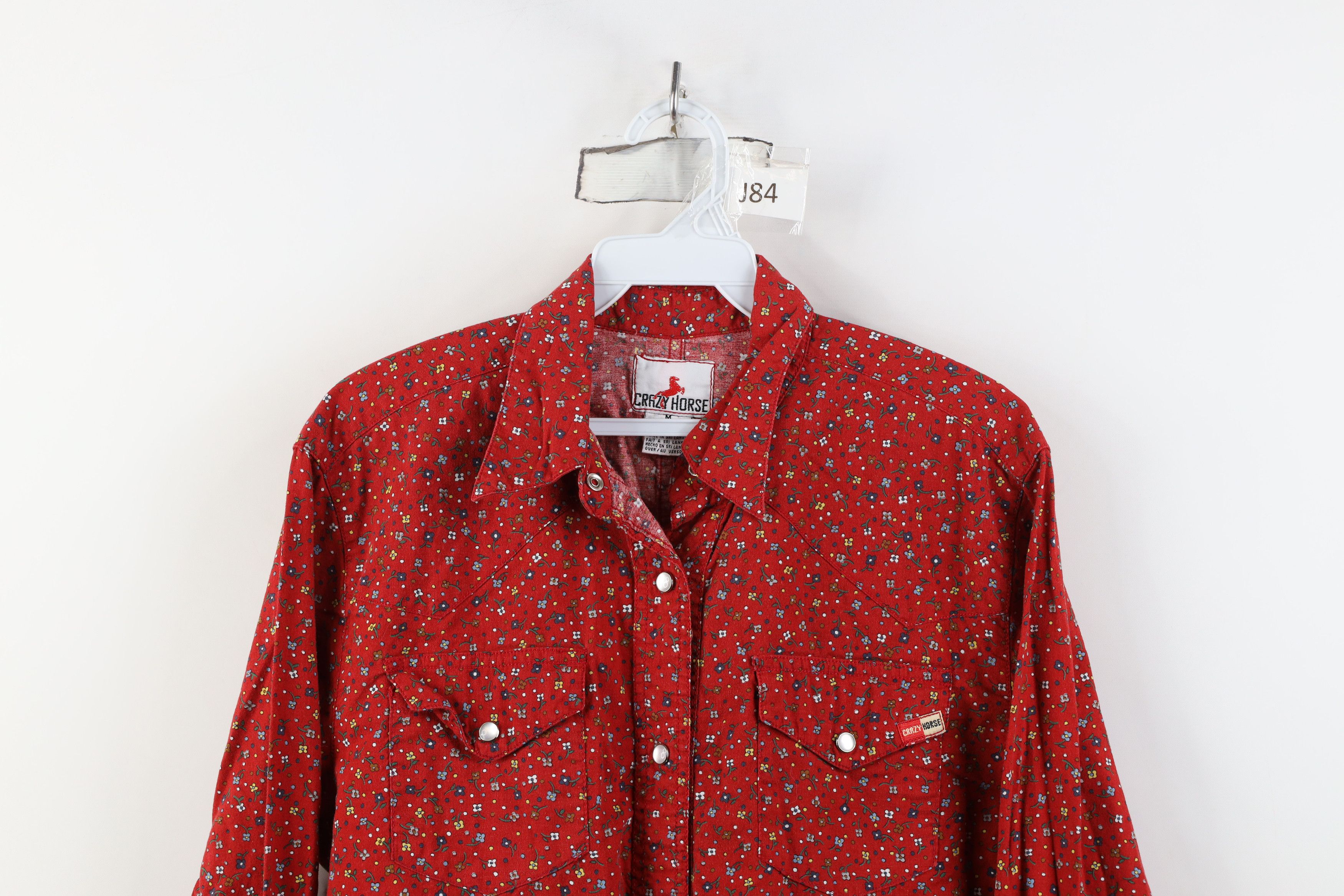Vintage Vintage 70s Streetwear Western Cowgirl Snap Button Shirt Size M / US 6-8 / IT 42-44 - 2 Thumbnail