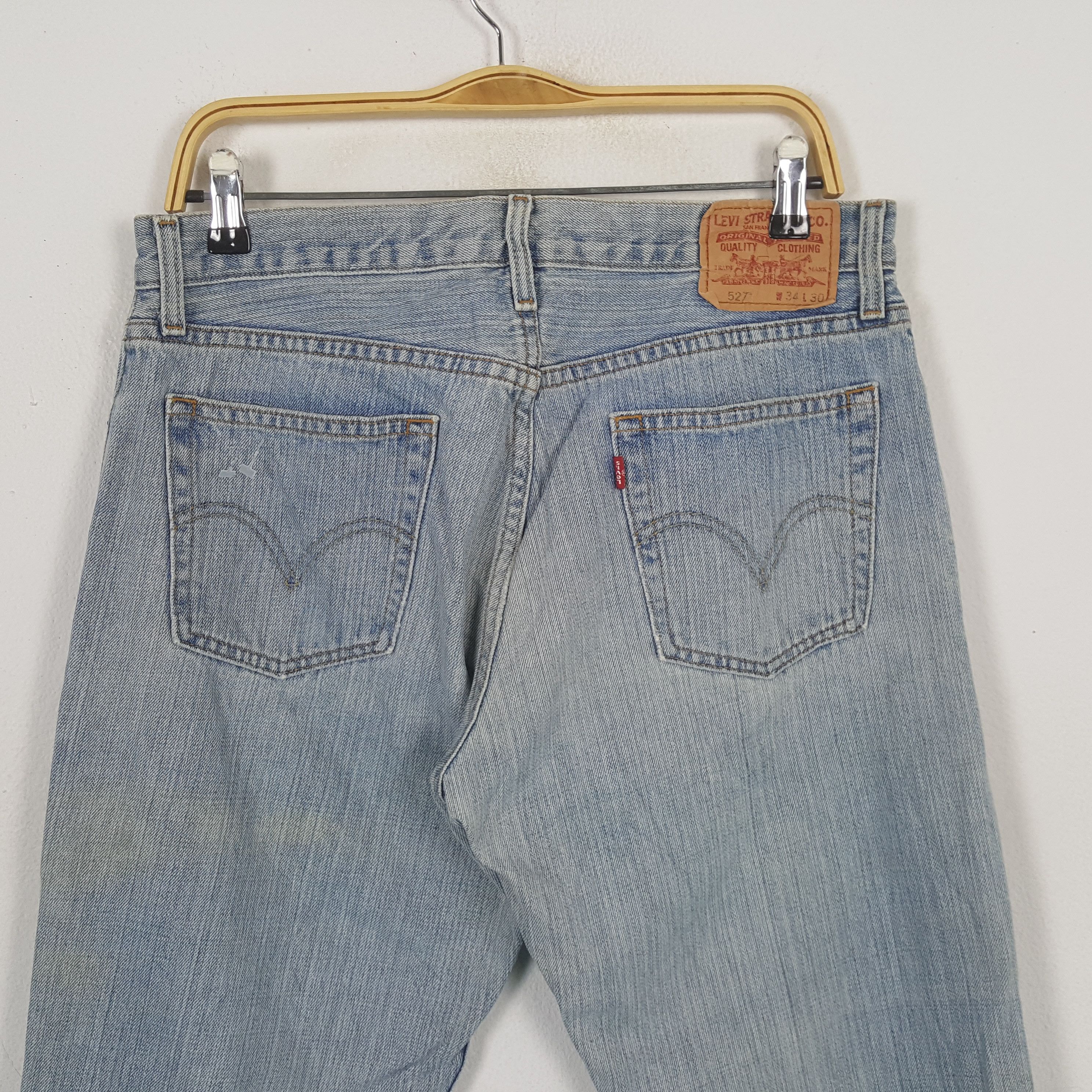 Levi's × Vintage Vintage LEVI'S Kurt Cobain Distressed Style Denim Jeans Size US 32 / EU 48 - 5 Thumbnail