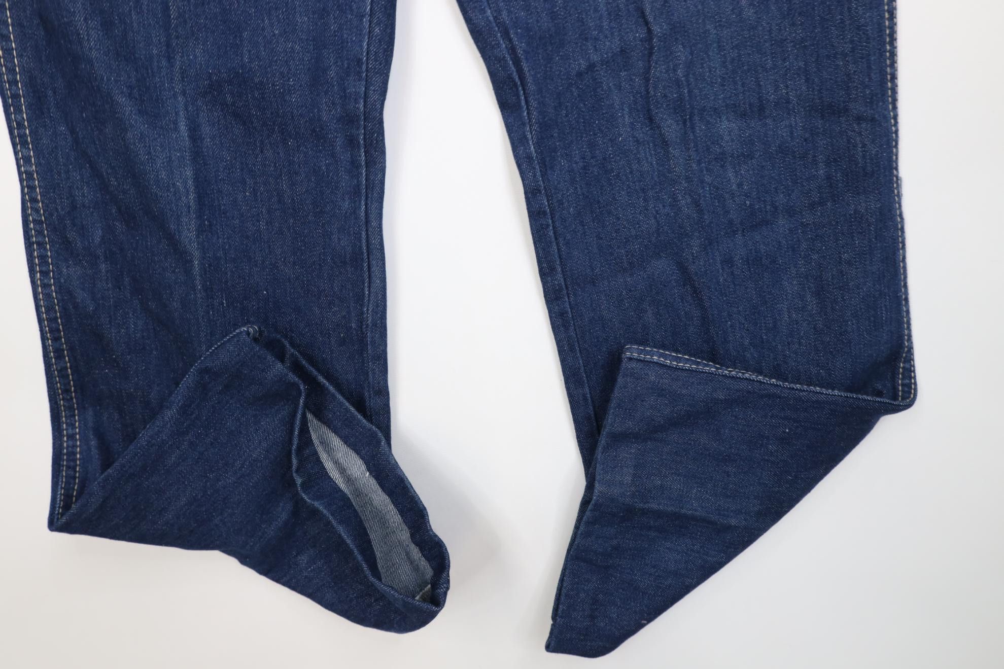 Oscar De La Renta Vintage 80s 90s Oscar de la Renta Wide Leg Denim Jeans Size 38" / US 16 / IT 52 - 5 Thumbnail