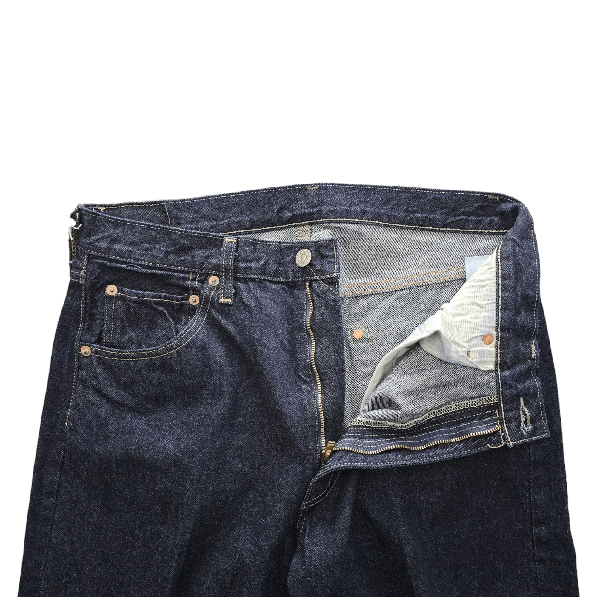 Levi's Vintage Clothing Levi's Vintage Clothing 1960 501 Made Japan Big E Selvedge Size US 33 - 3 Thumbnail
