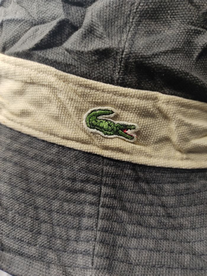 Lacoste × Vintage Vintage Lacoste Reversible Bucket Hat Size ONE SIZE - 2 Thumbnail