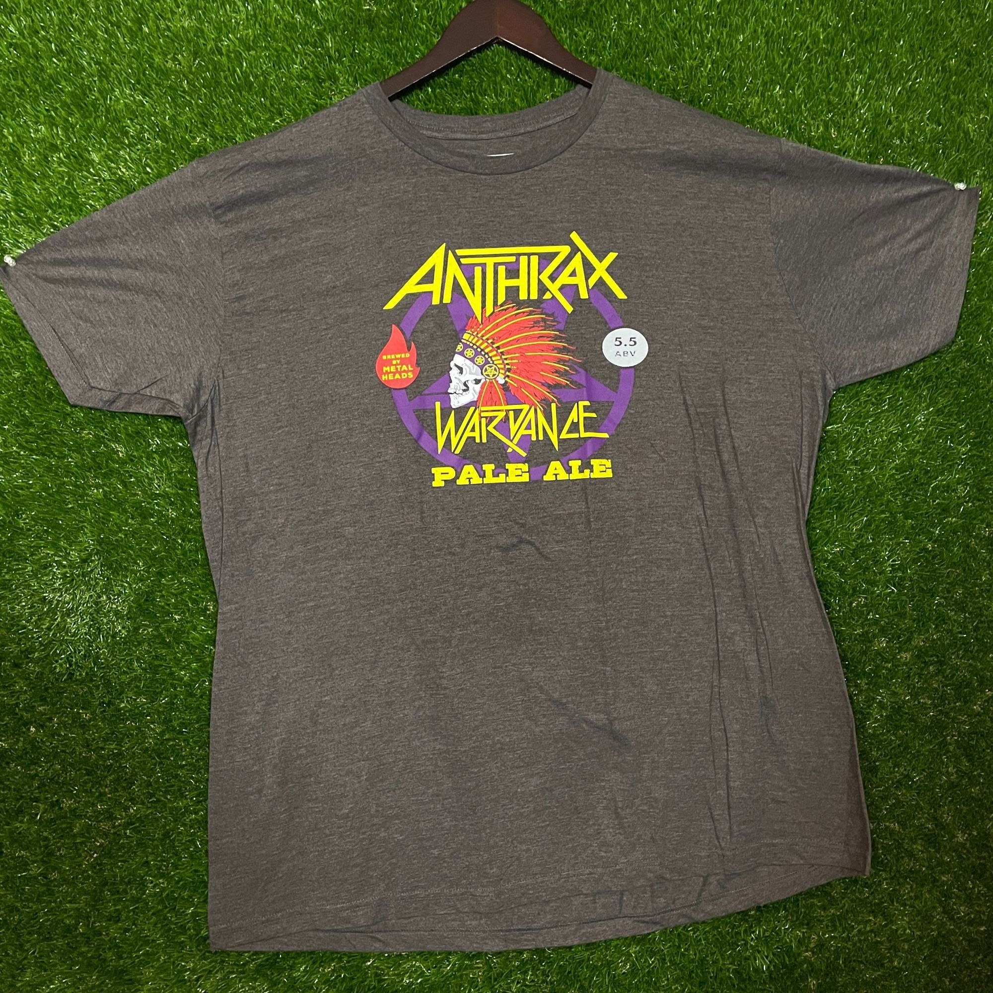 Urban Outfitters Anthrax LL Rock T-shirt, size 2XL Size US XXL / EU 58 / 5 - 4 Thumbnail