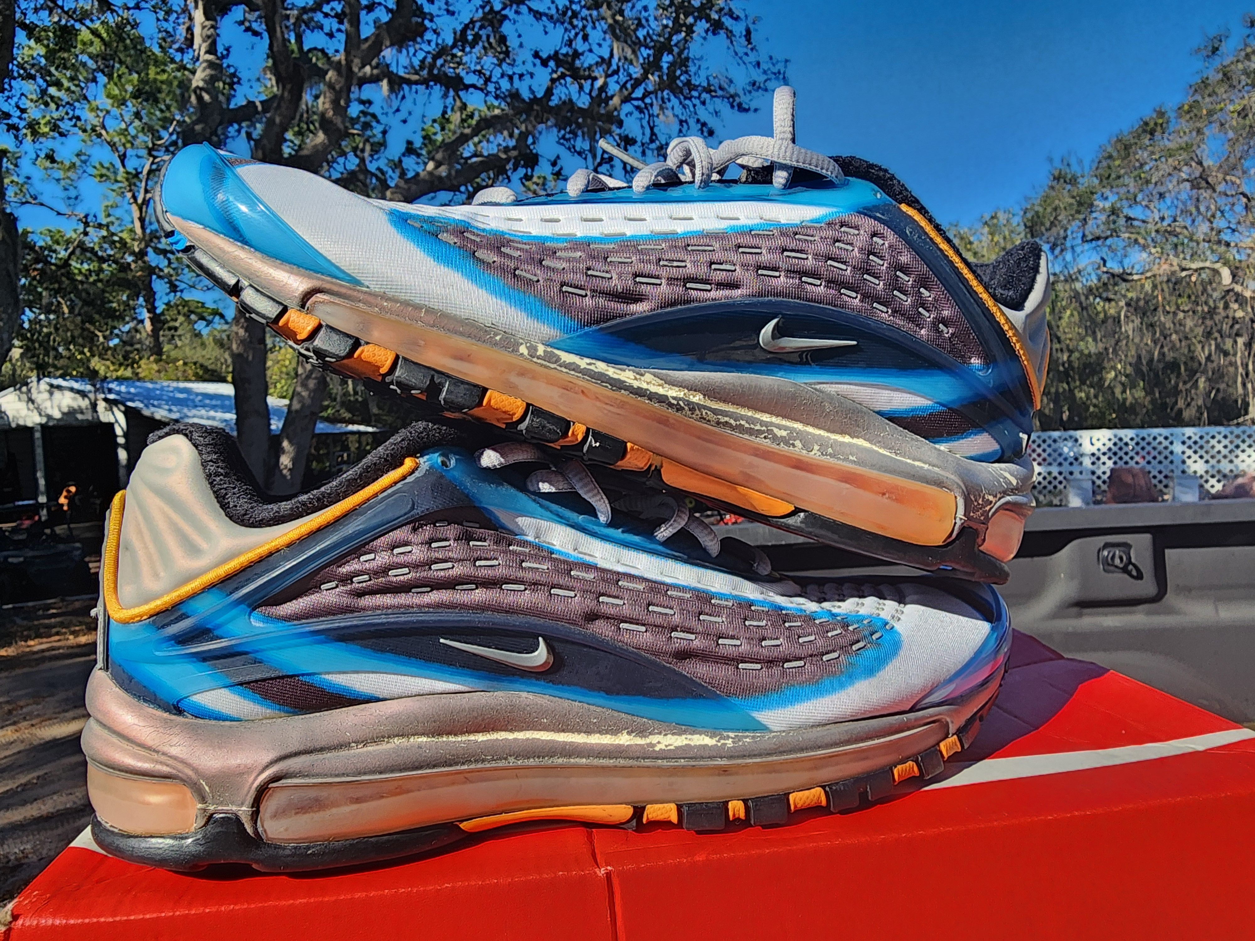 Nike Air Max Deluxe Sneakers photo blue Size 9.5 Size US 9.5 / EU 42-43 - 1 Thumbnail