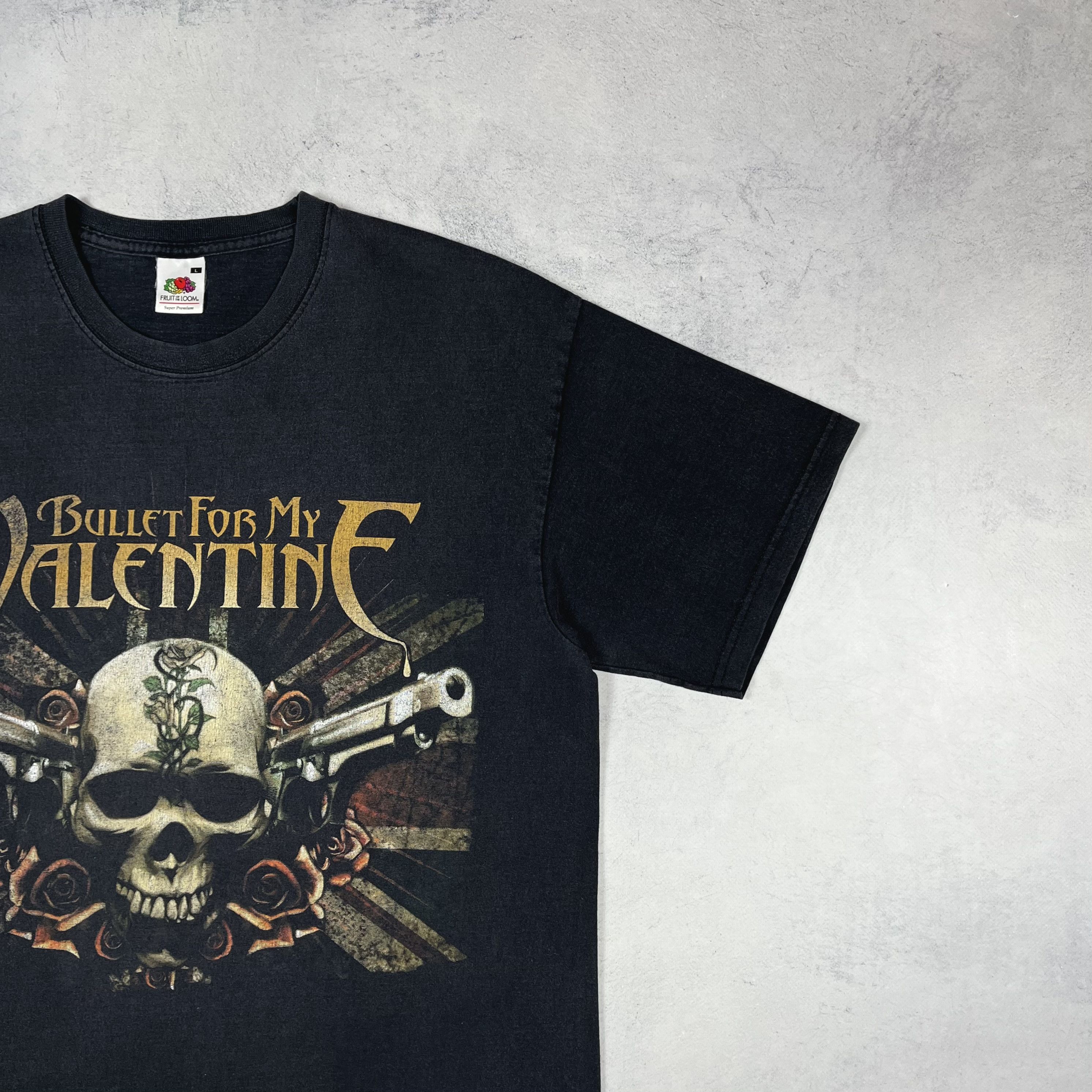 Band Tees Vintage Bullet For My Valentine Rock Band T Shirt 2000’s Size US L / EU 52-54 / 3 - 3 Thumbnail