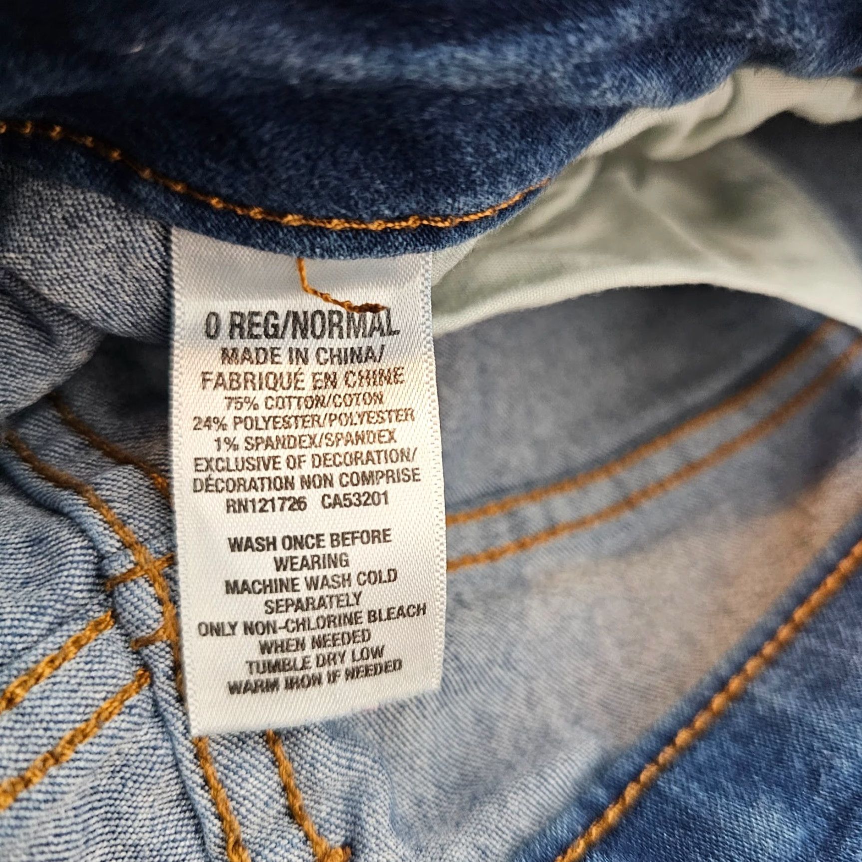 Vintage Aéropostale Women's High Waisted Jegging Size 0 Blue Stretch Regular Wash Size 25" / US 0 / IT 36 - 4 Thumbnail