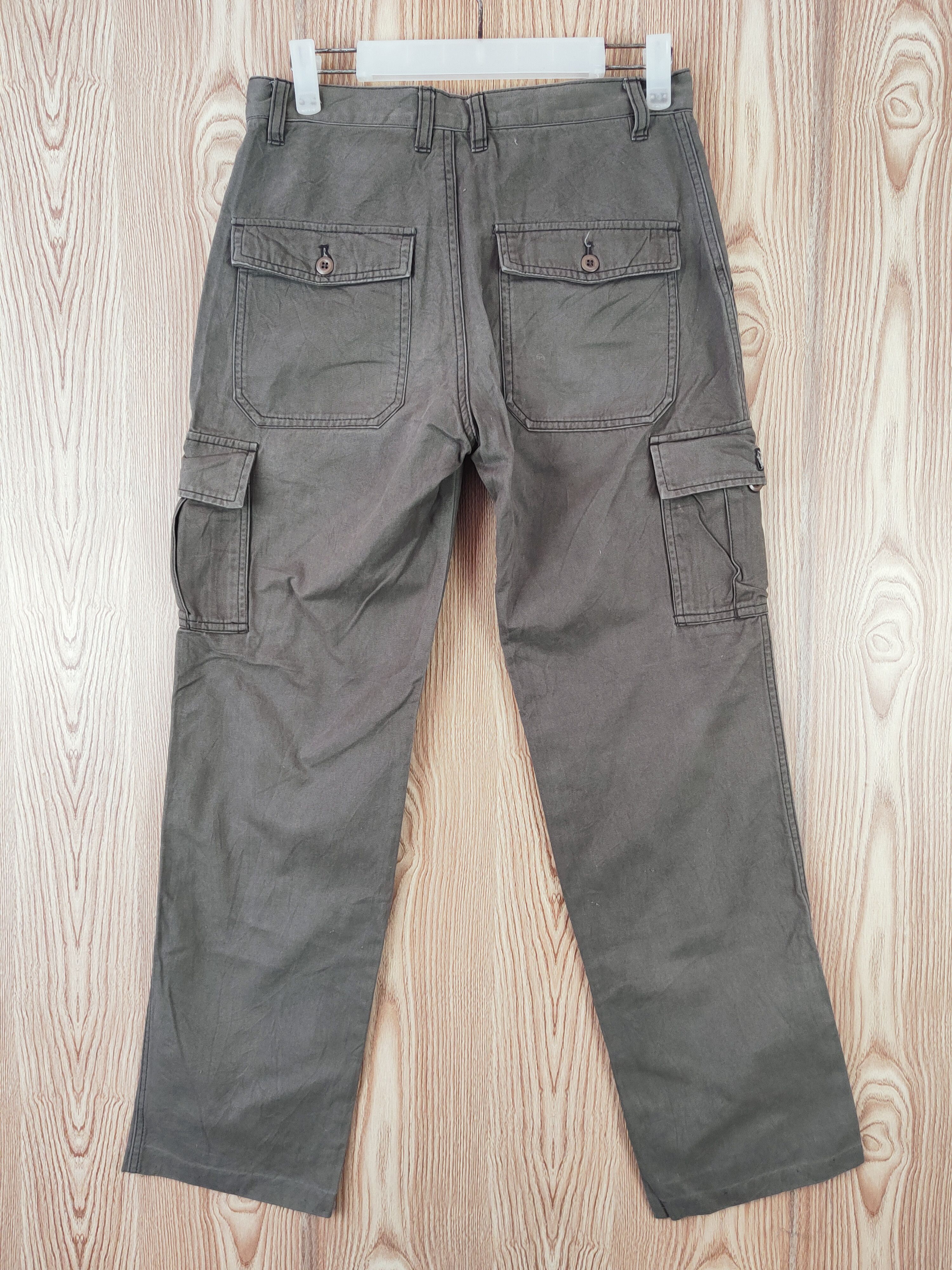 Japanese Brand Japanese Brand Brown Multipocket Tactical Cargo Pants #W912 Size US 29 - 7 Thumbnail