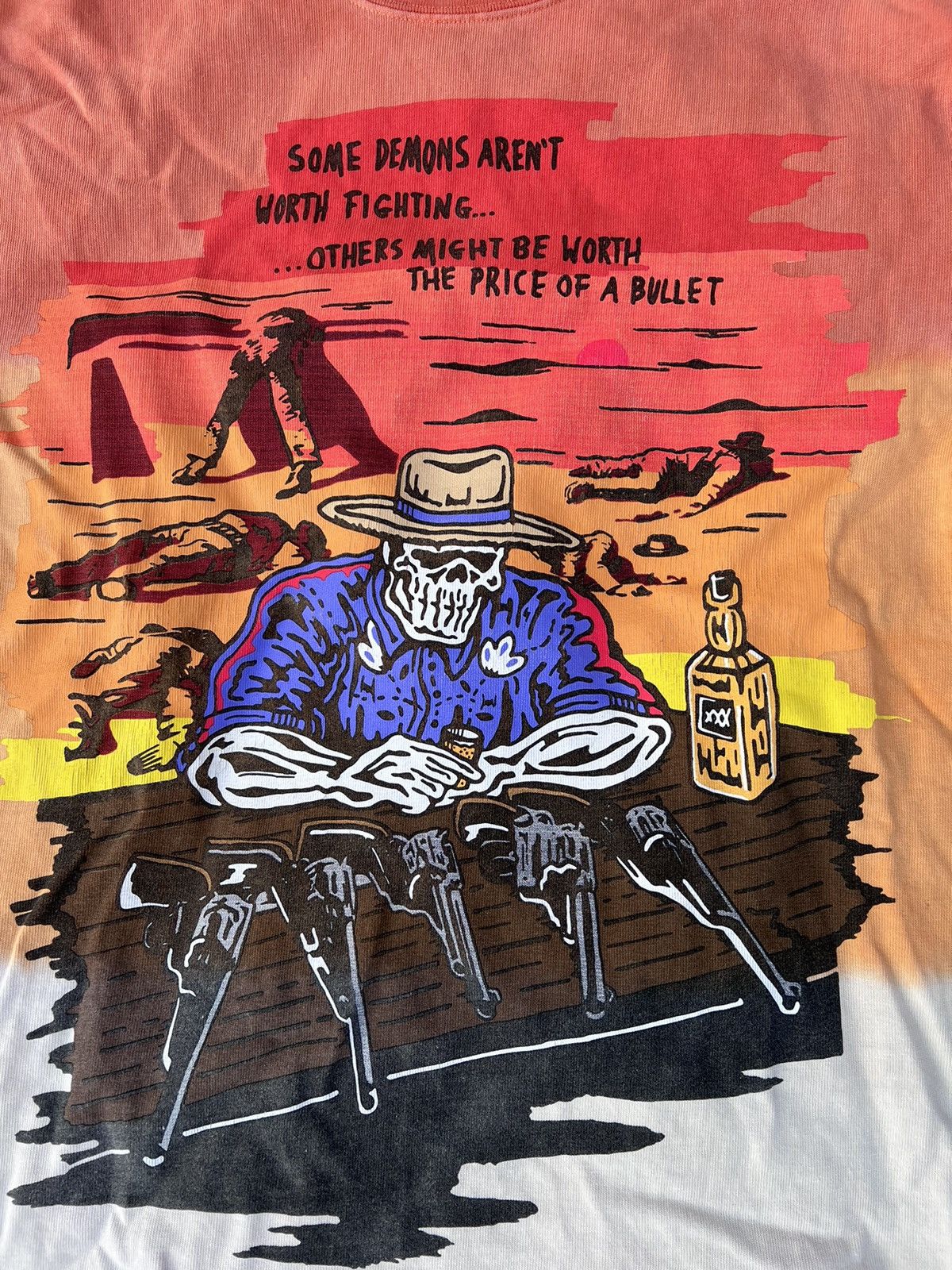 Warren Lotas RARE Warren Lotas Western Bullet T Shirt Size US XL / EU 56 / 4 - 2 Thumbnail