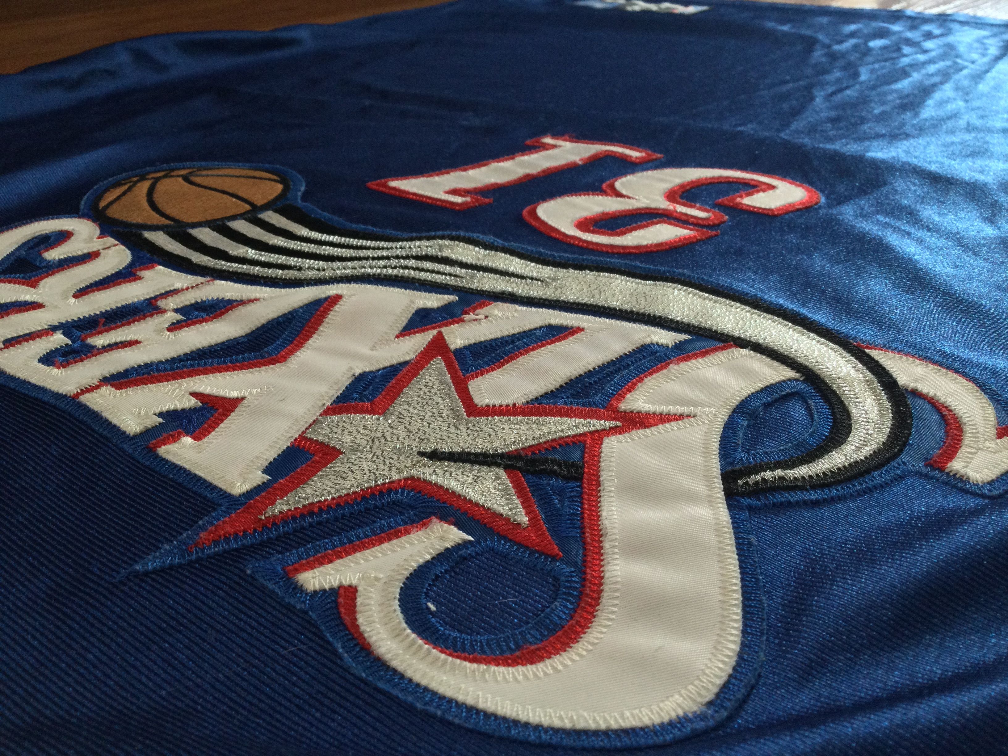 Reebok Authentic Philadelphia 76ers Glenn Robinson Reebok Jersey Size US XXL / EU 58 / 5 - 6 Thumbnail