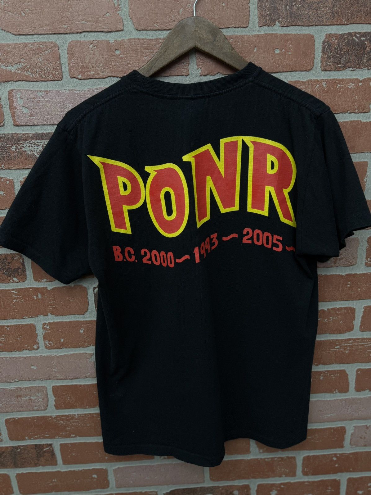 Bape Bape Shark PONR RARE Logo Tee Size M 🧼 Size US M / EU 48-50 / 2 - 4 Thumbnail