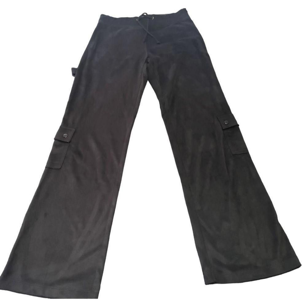 Designer CT1386 Escio Ladies Polyester Black Cargo Pant Small Size 28" / US 6 / IT 42 - 1 Thumbnail