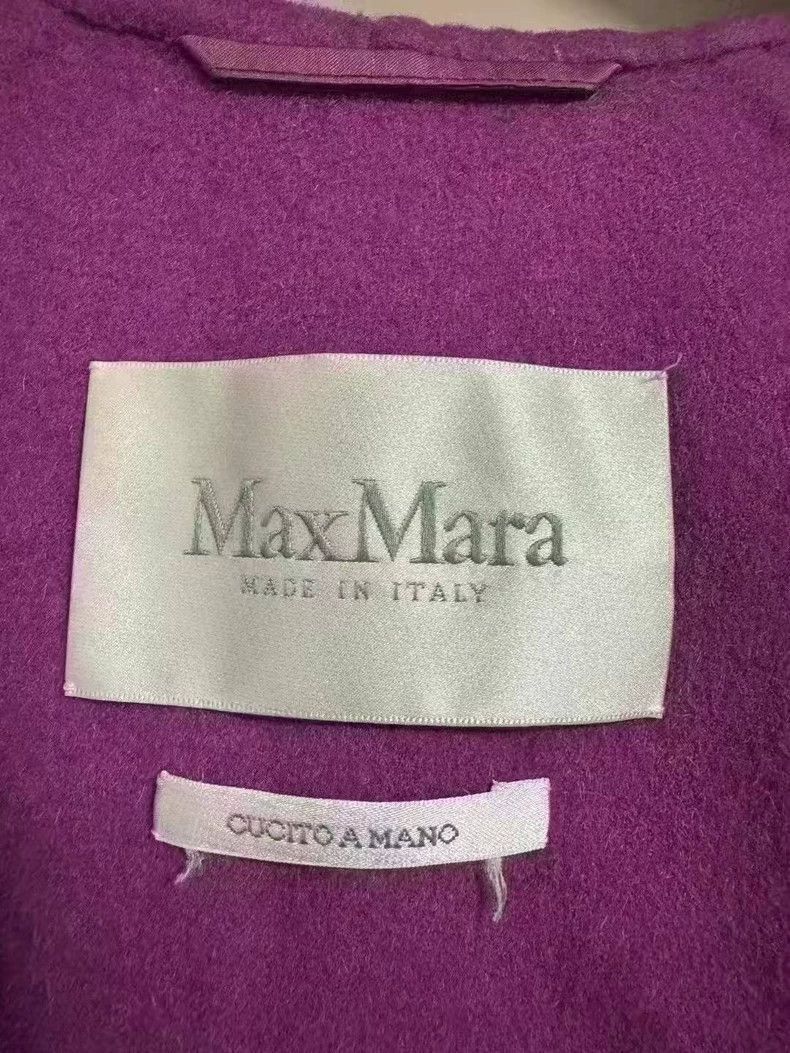 Other MaxMara Purple Wool Coat-2508 Size US M / EU 48-50 / 2 - 4 Thumbnail
