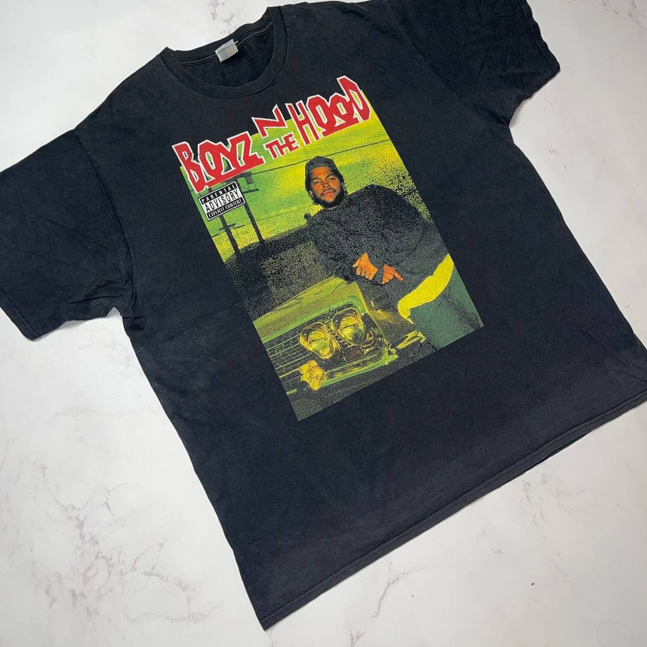 Port & Company Boyz N The Hood Darrin Doughboy Album Cover Logo T-Shirt 2XL Size US XXL / EU 58 / 5 - 3 Thumbnail