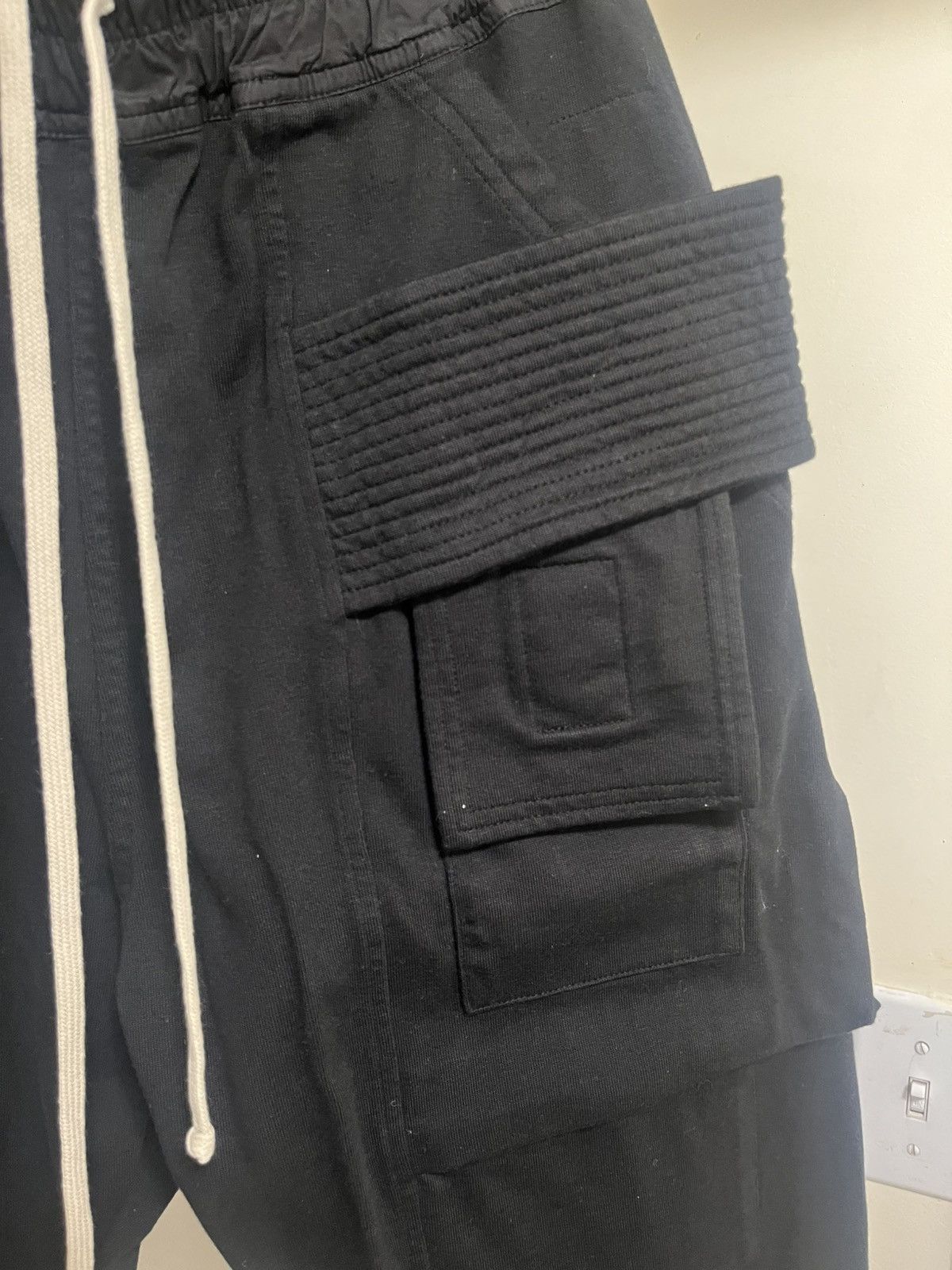 Rick Owens Drkshdw Rick Owens Darkshdw Creatch Cargo Drawstring Pant Sz Small Size US 32 / EU 48 - 6 Thumbnail