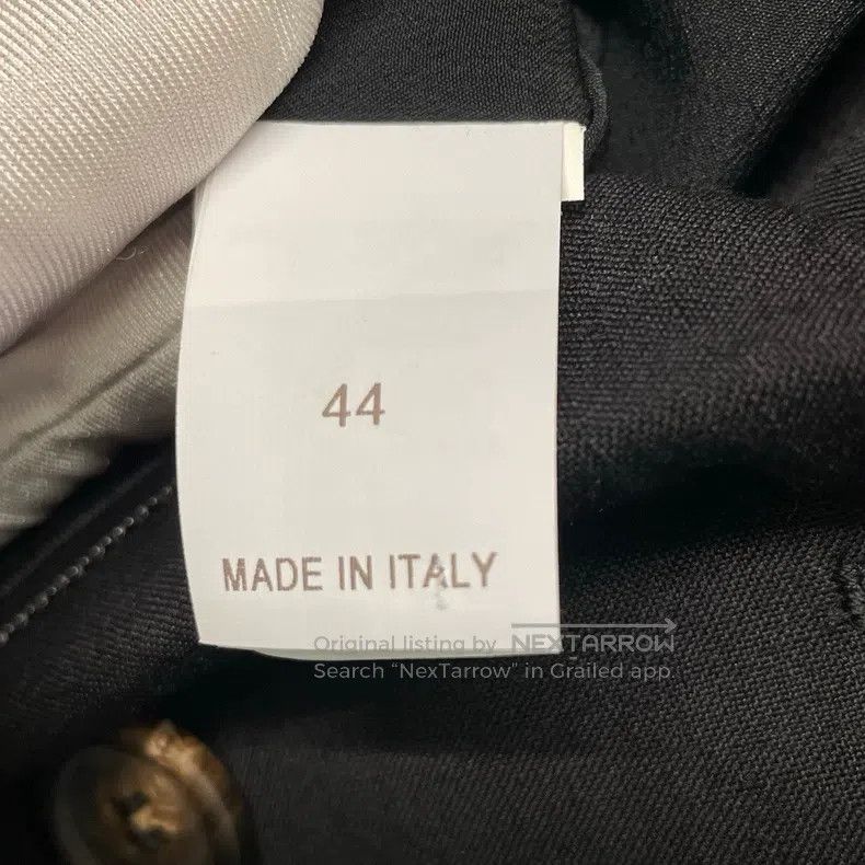 Brunello Cucinelli Brunello Cucinelli Beaded New Wool Linen Suit Jacket Size XS / US 0-2 / IT 36-38 - 4 Thumbnail