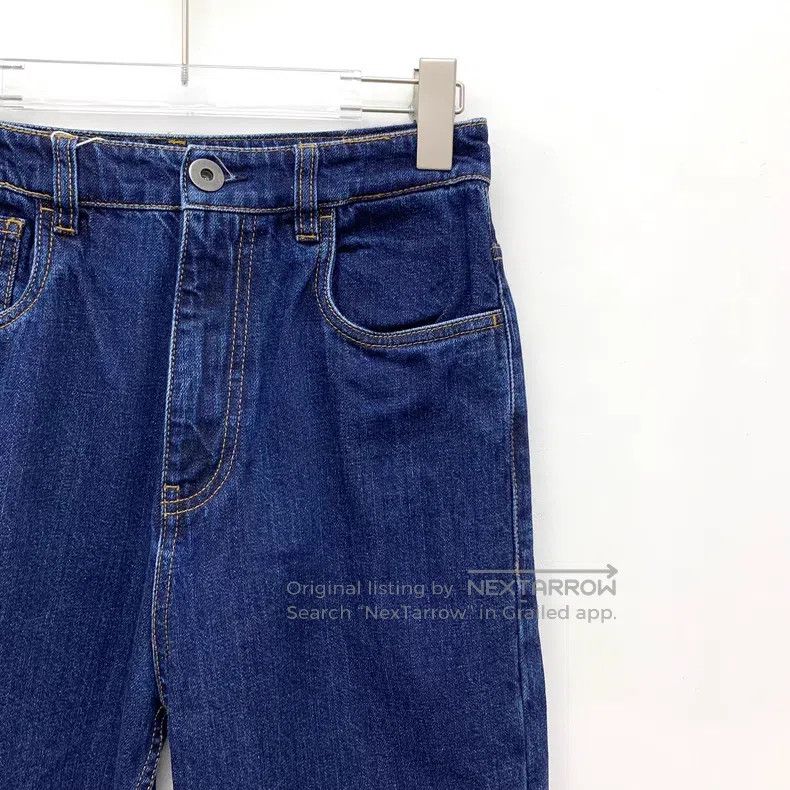 Prada Prada Dark blue triangle colour cotton casual denim trouse Size 25" / US 0 / IT 36 - 3 Thumbnail