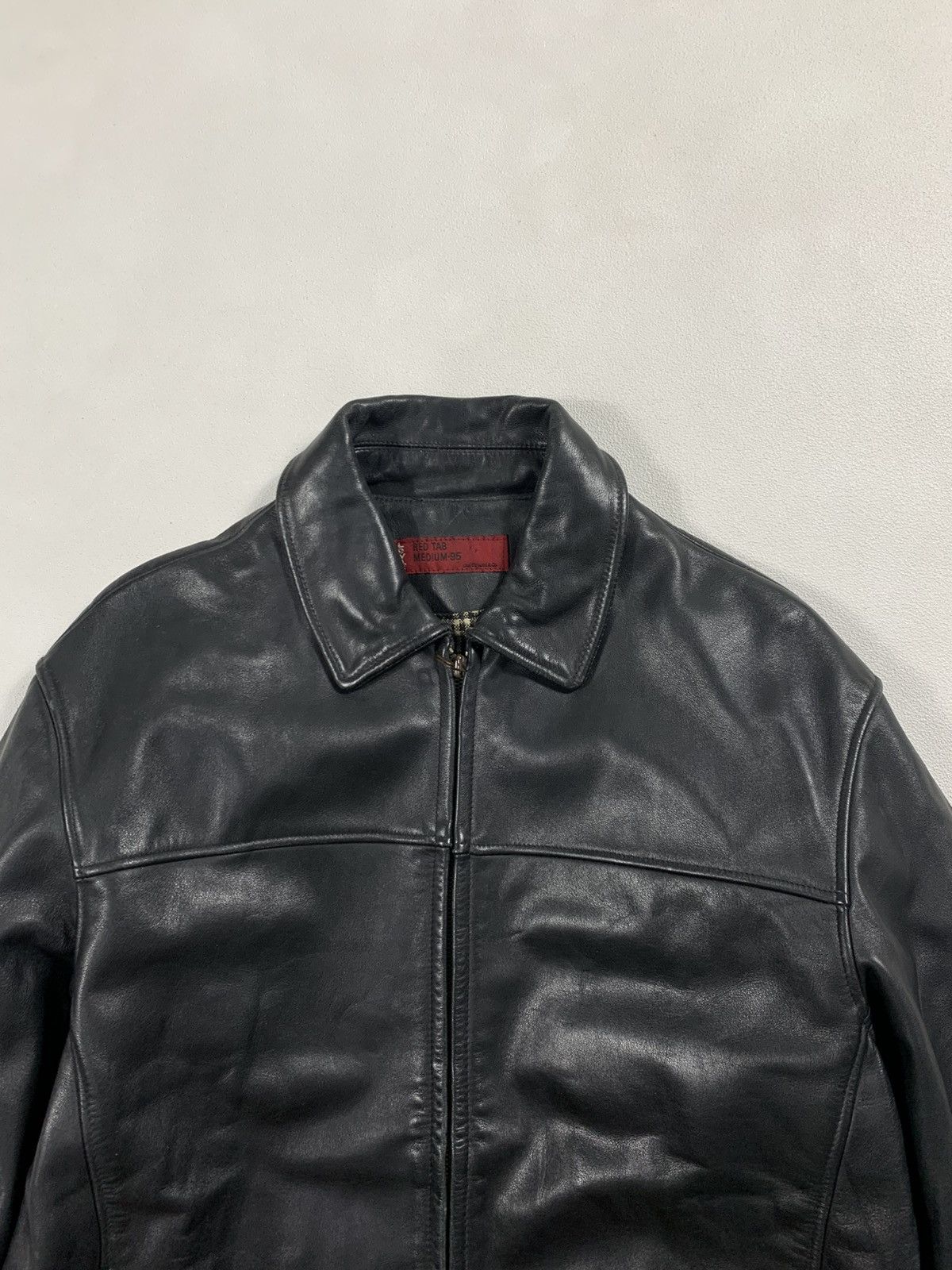 Levi's Vintage Clothing Levis redtab leather jacket Size US M / EU 48-50 / 2 - 2 Thumbnail