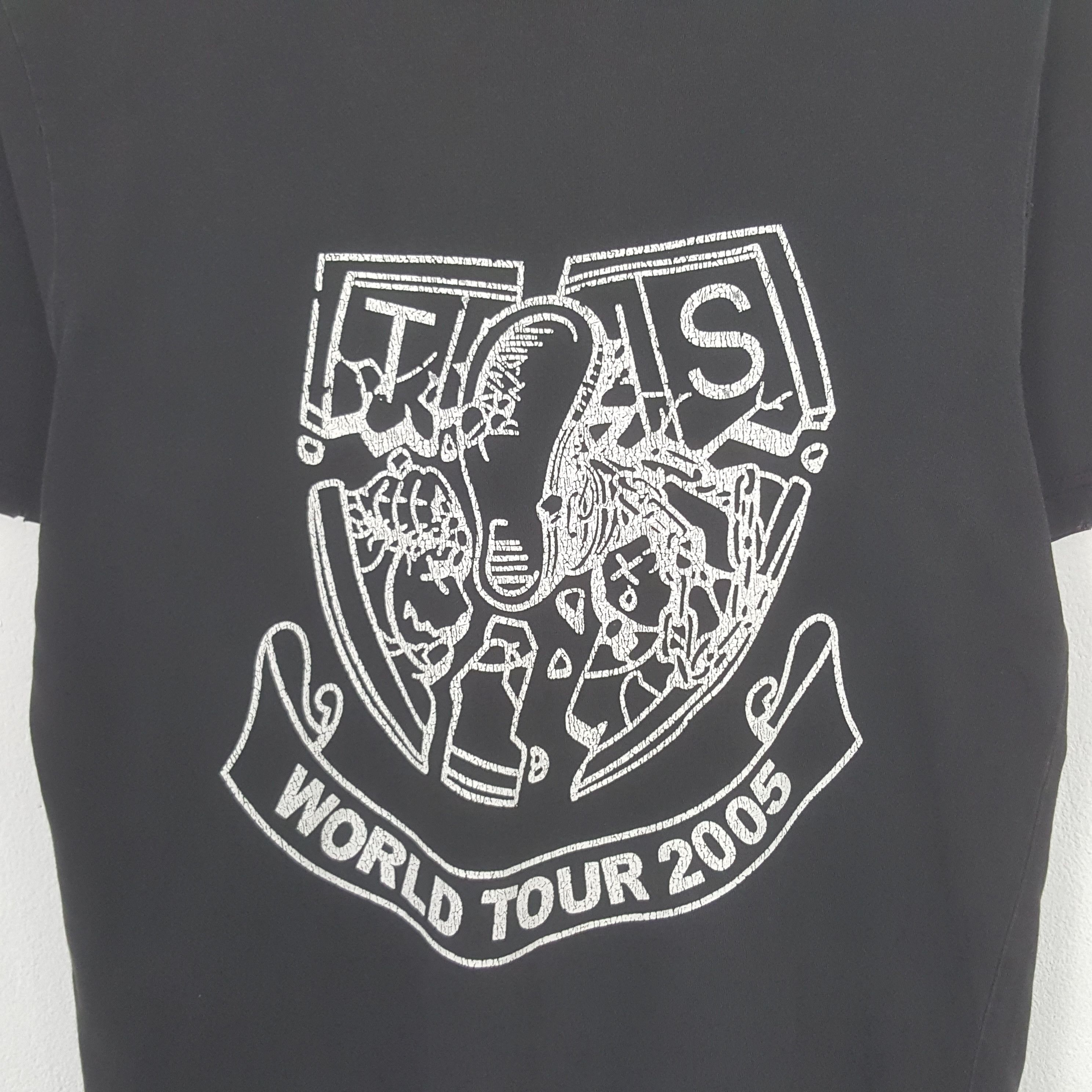 Number (N)ine Vintage Number Nine World Tour 2005 Tshirt Size US S / EU 44-46 / 1 - 2 Thumbnail