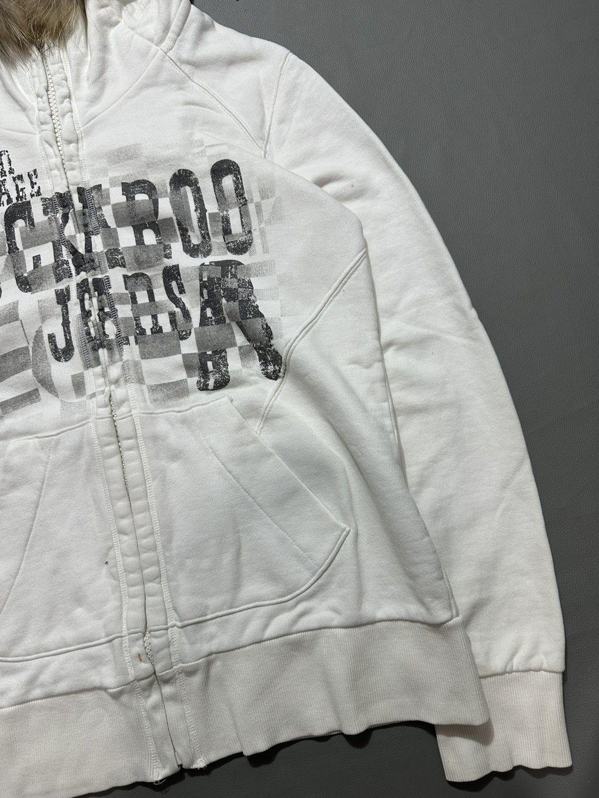 20471120 VINTAGE BUCKAROO CRAZY Y2K FUR ZIP HOODIE IFSIX LGB STYLE Size US M / EU 48-50 / 2 - 5 Thumbnail