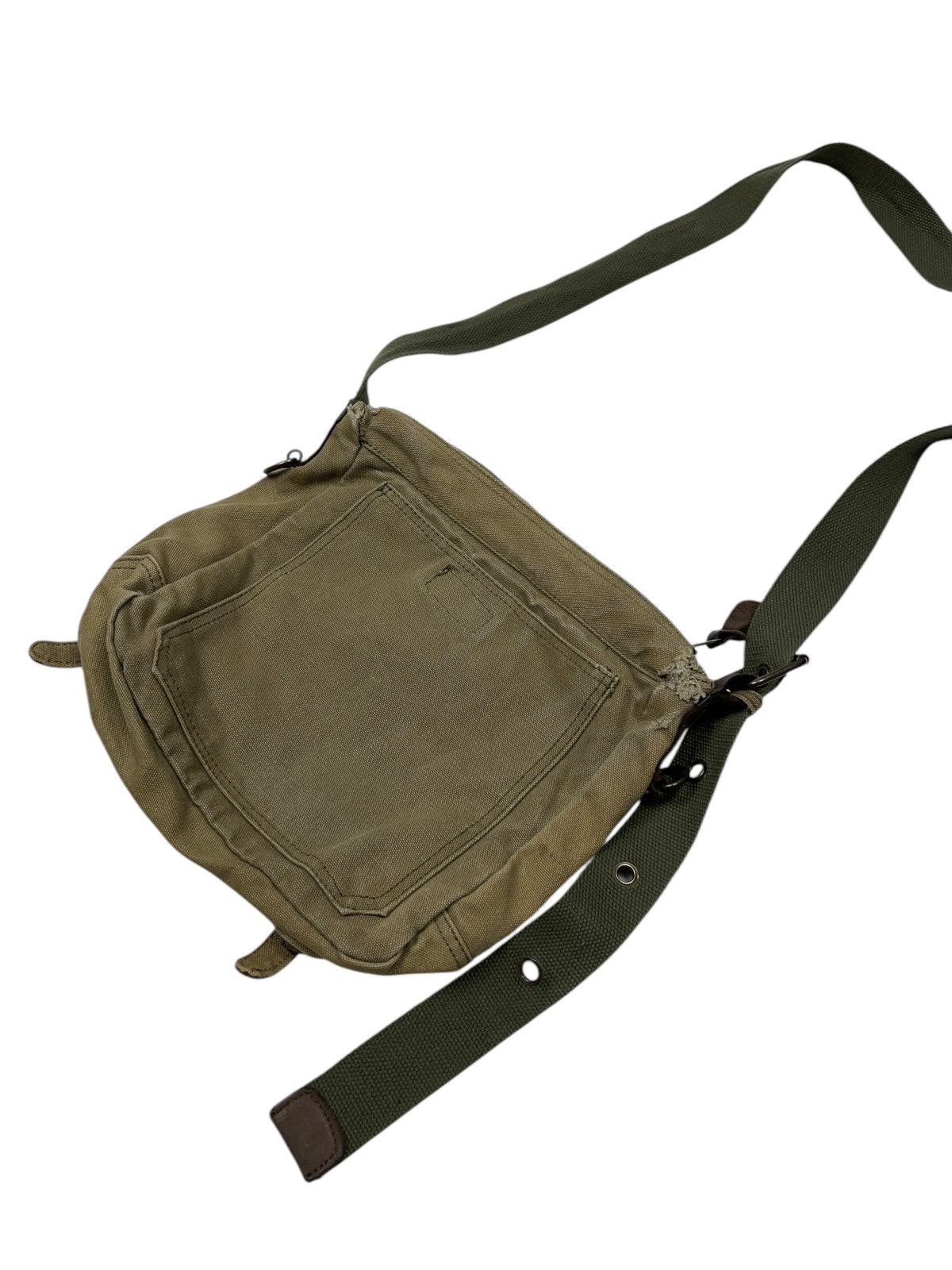 Vintage Vintage Distressed Military Bag Multi Pocket Diesel Style Size ONE SIZE - 5 Thumbnail